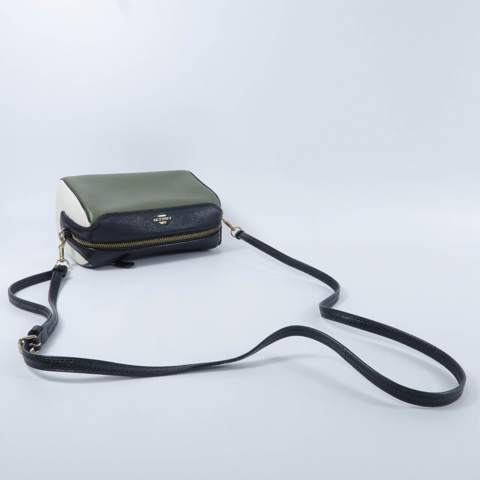 COACH 牛皮皮革Shoulder Bag肩背袋