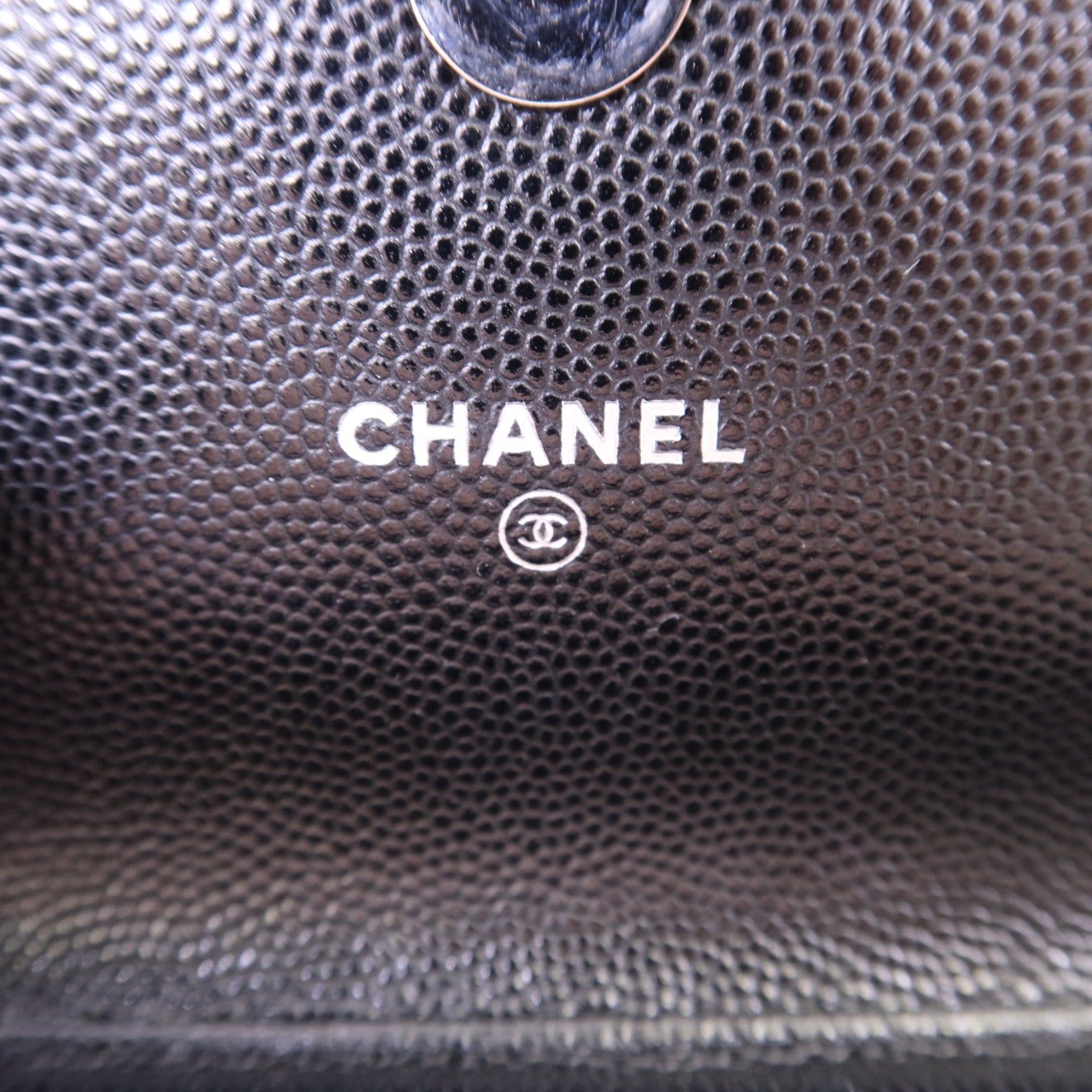 CHANEL 【激減優惠】牛皮皮革Flap Phone Bag銀扣鏈帶肩背袋