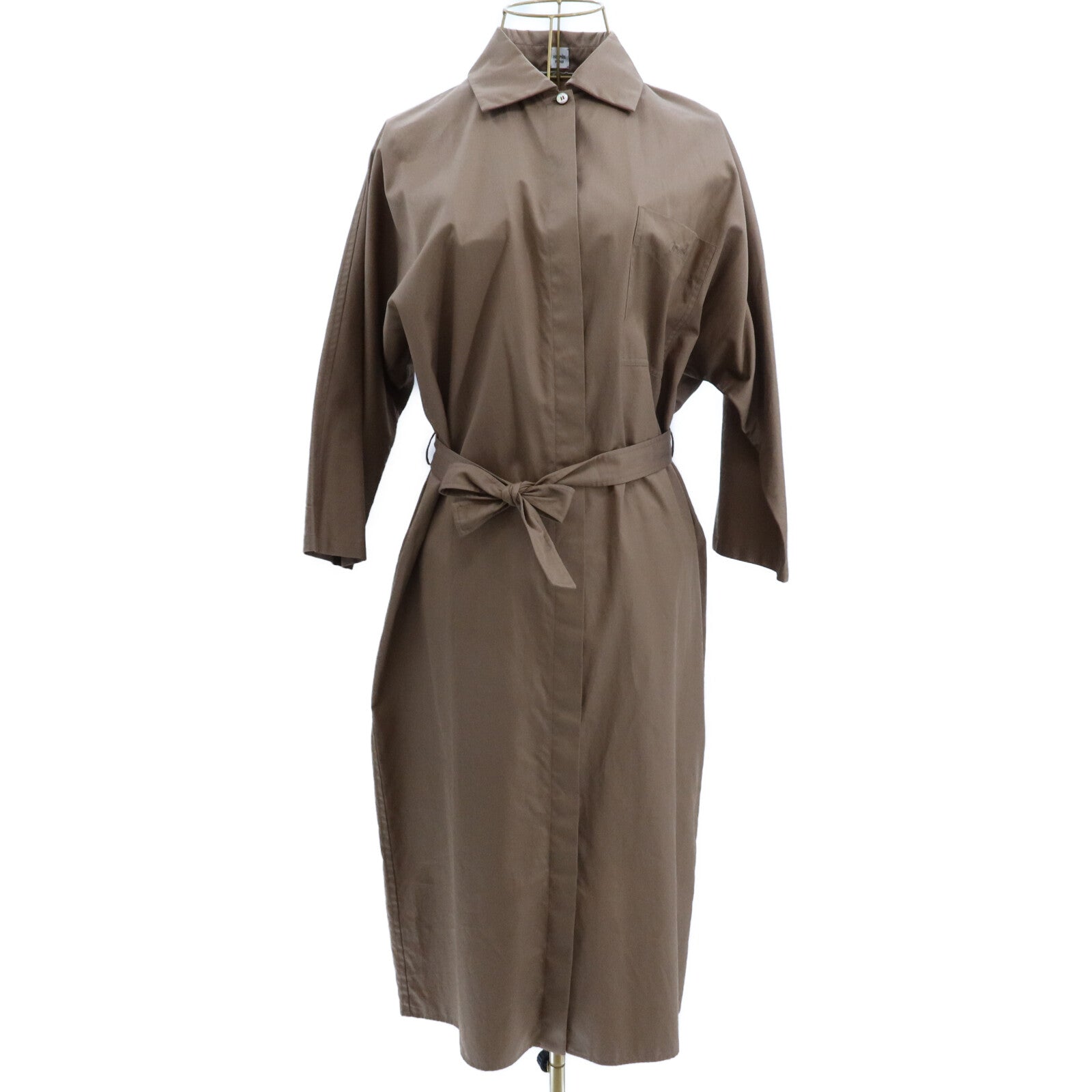HERMES Cotton/Polyester Shirt Dress連身裙