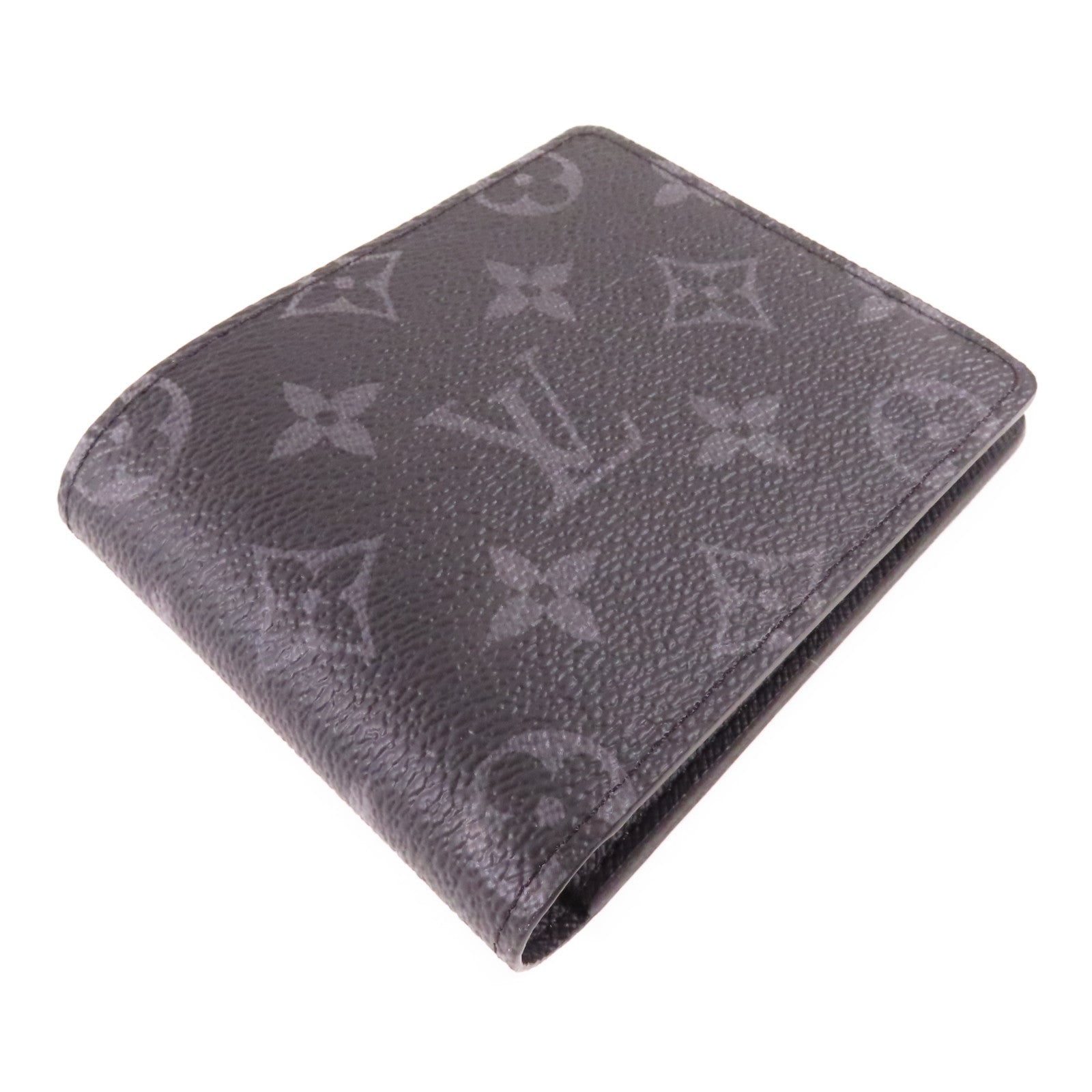 LOUIS VUITTON Monogram Eclipse Multiple錢包