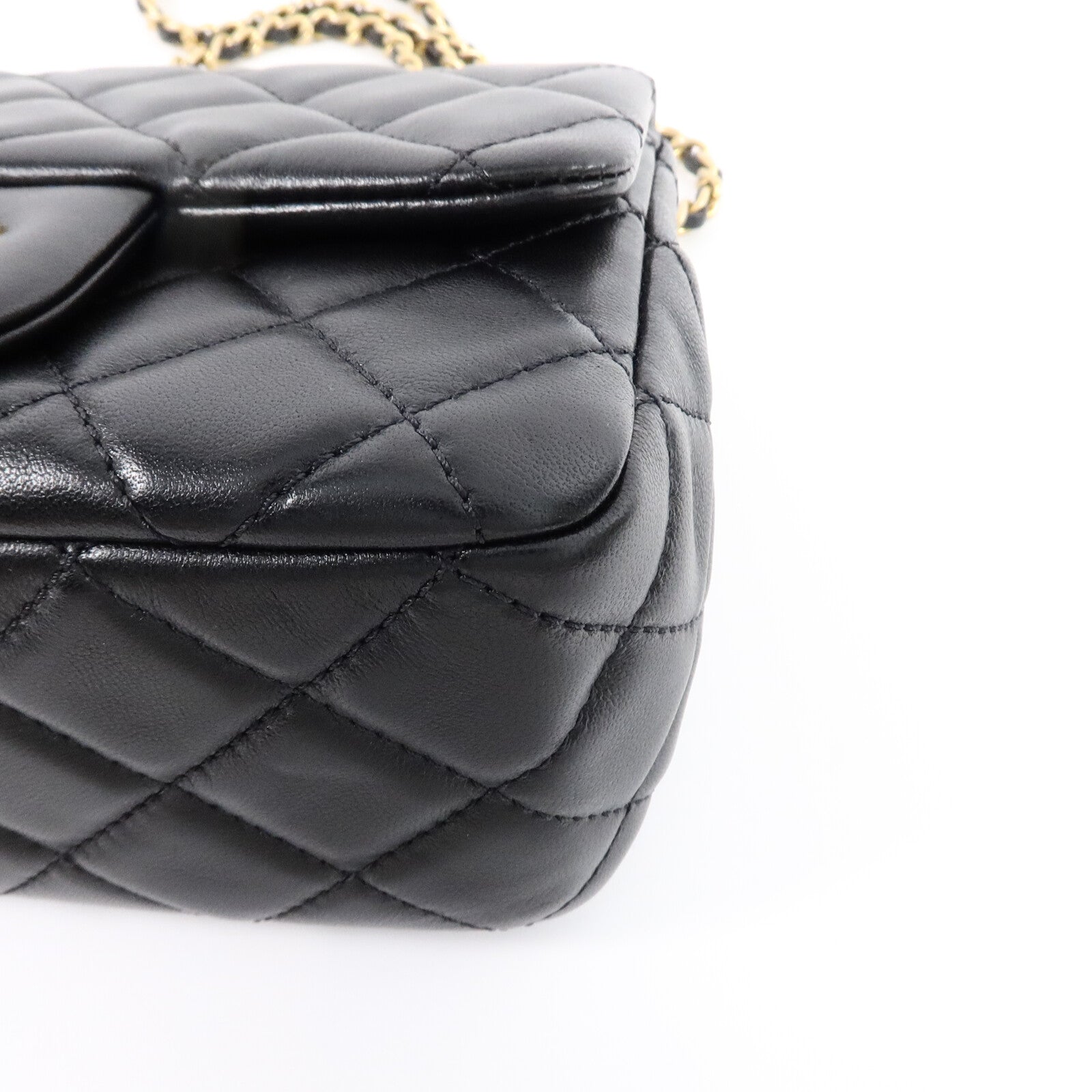 CHANEL Mini Classic 17鏈帶肩背袋