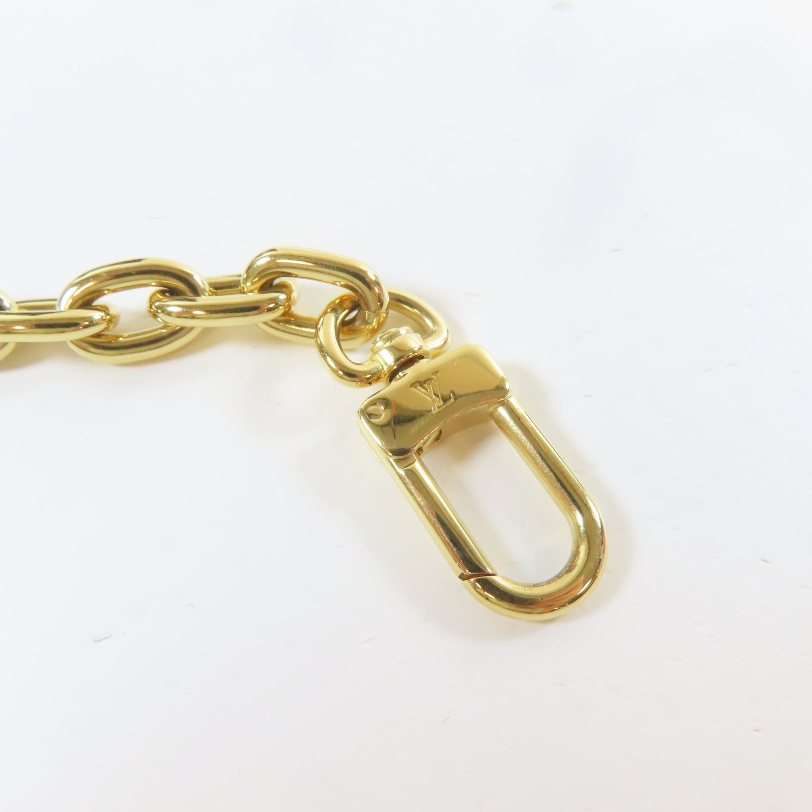 LOUIS VUITTON Monogram Macassar Boulogne金扣鏈帶肩背袋啡色
