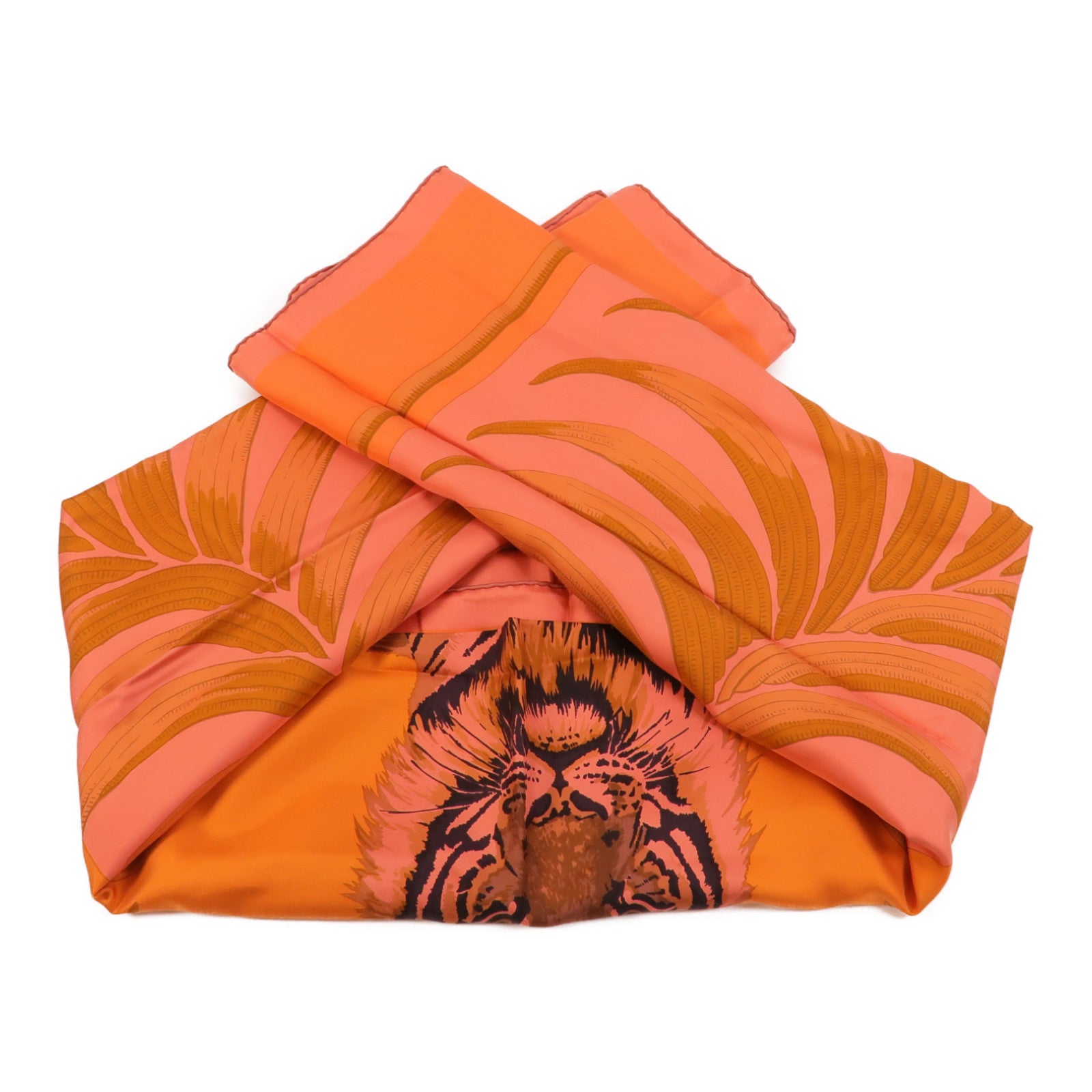 HERMES 絲質Hermes Tigre Royal Dip Dye Scarf 140圍巾