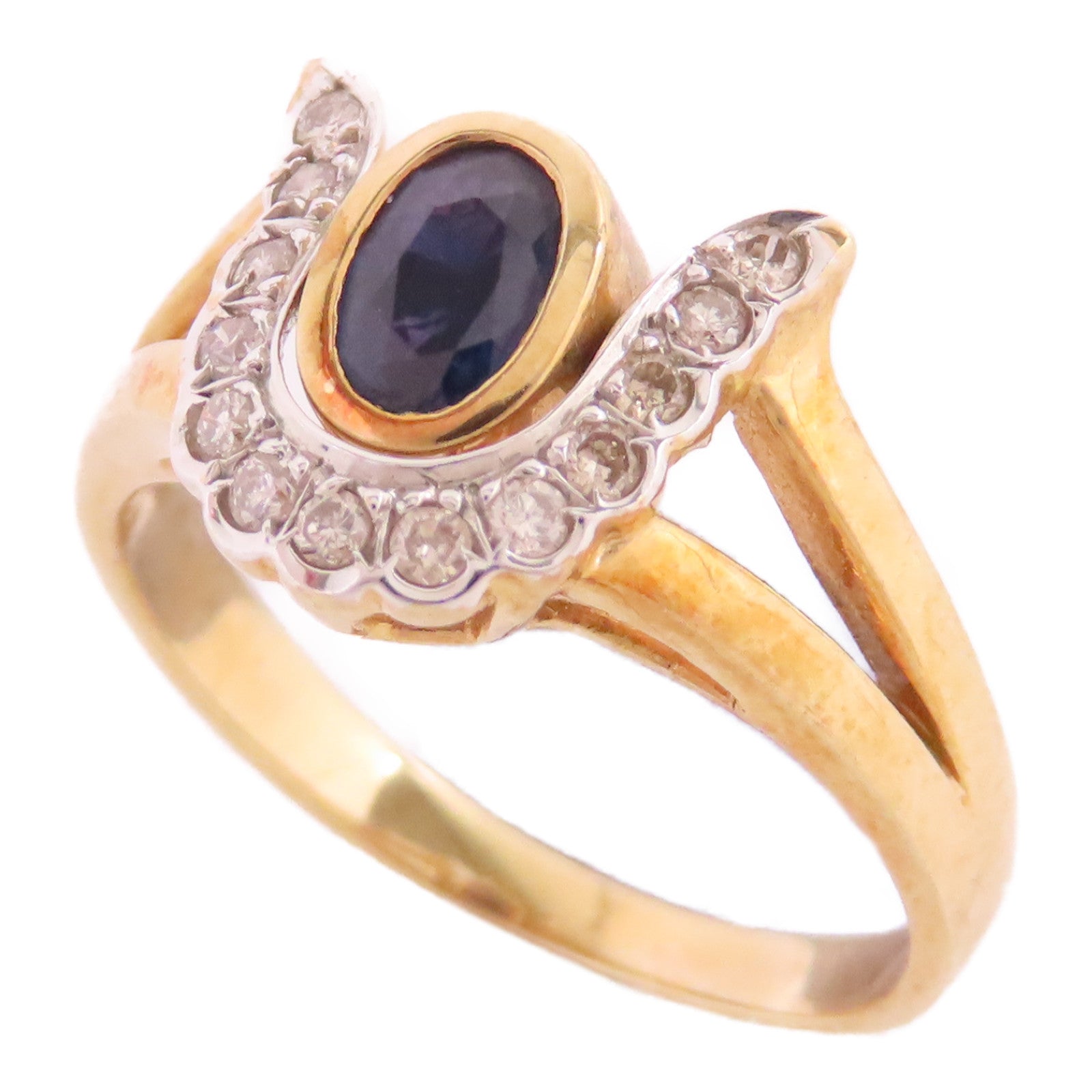JEWELRY 14K玫瑰金/藍寶石/紅寶石/鑽石Sapphire Ruby Diamond Ring戒指US#5.75