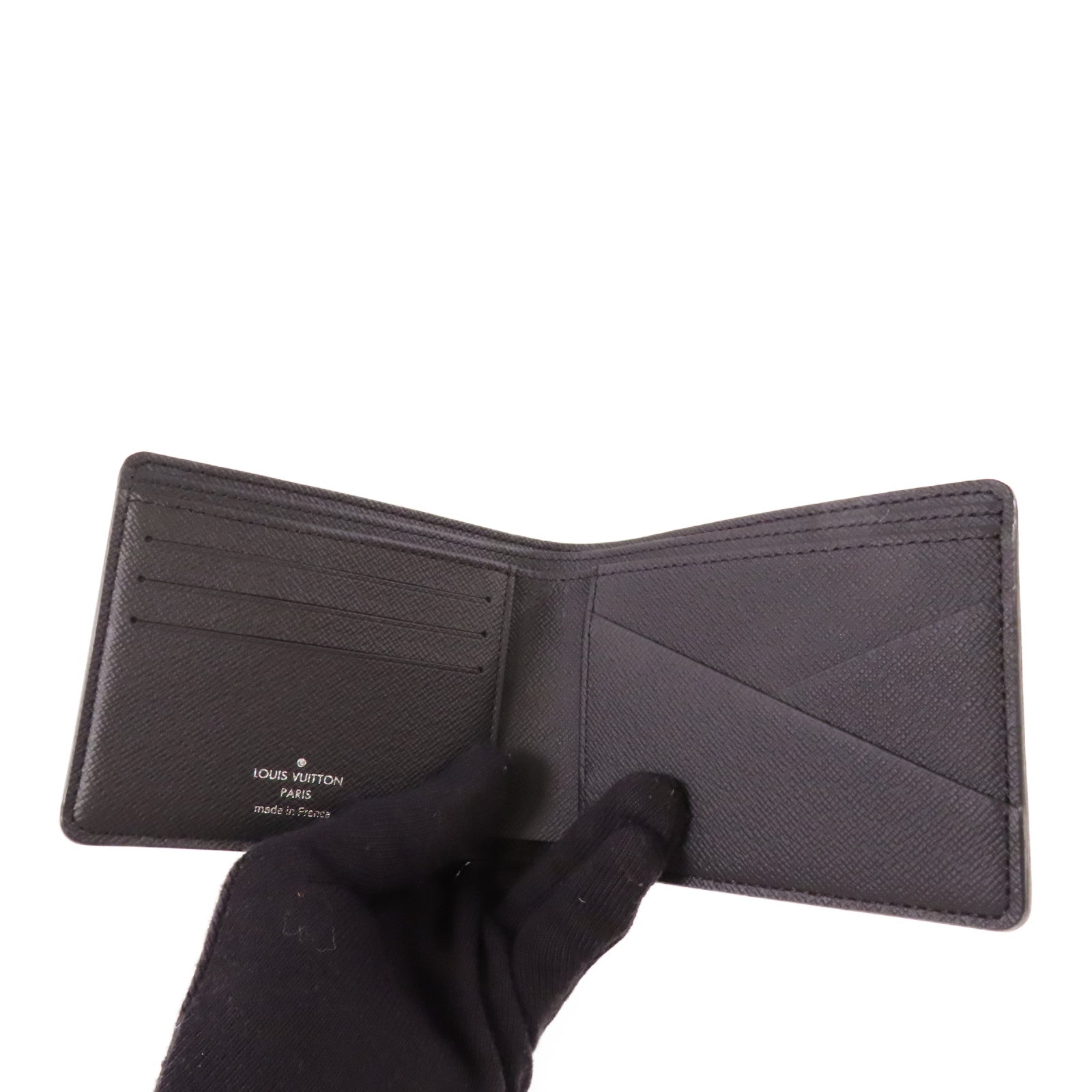 LOUIS VUITTON Monogram Eclipse Multiple錢包