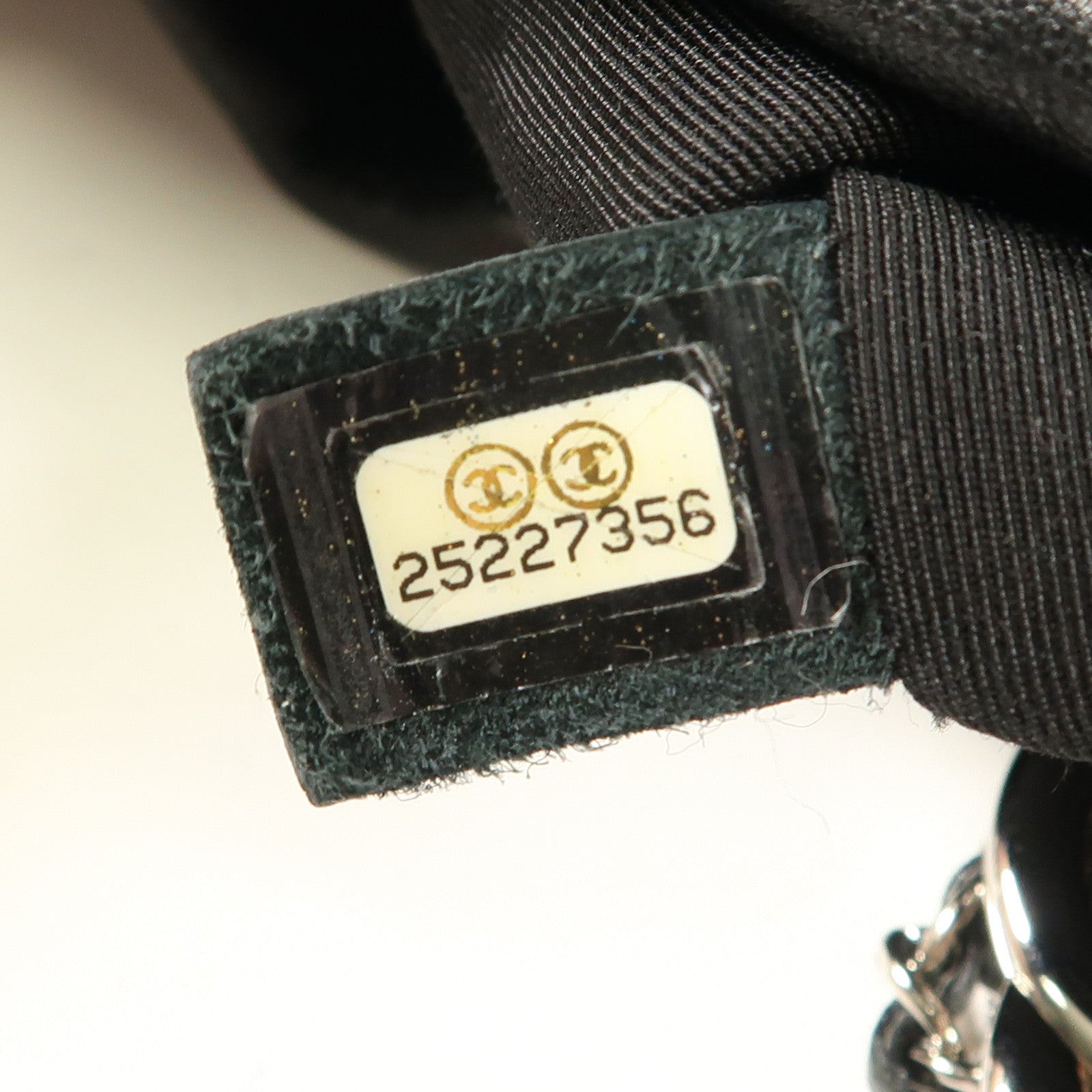 CHANEL 牛皮皮革Shoulder Bag銀扣鏈帶手挽肩背兩用袋