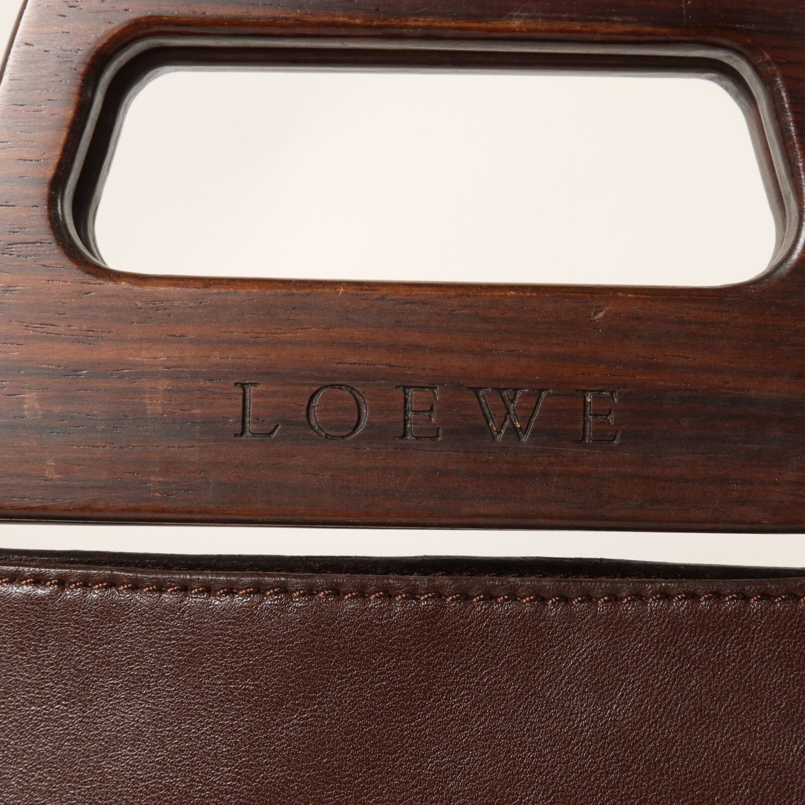 LOEWE 羊皮皮革Hand Bag手挽袋