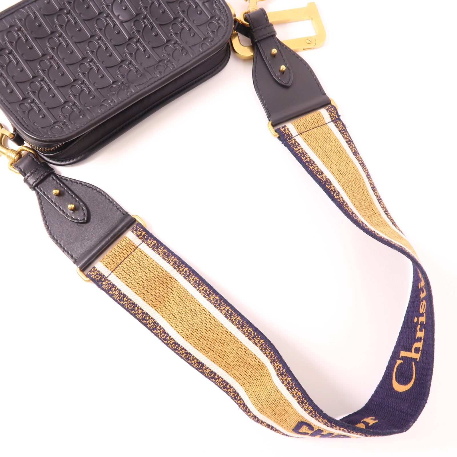 Dior 牛皮皮革Shoulder Bag/Pouch金扣肩背袋