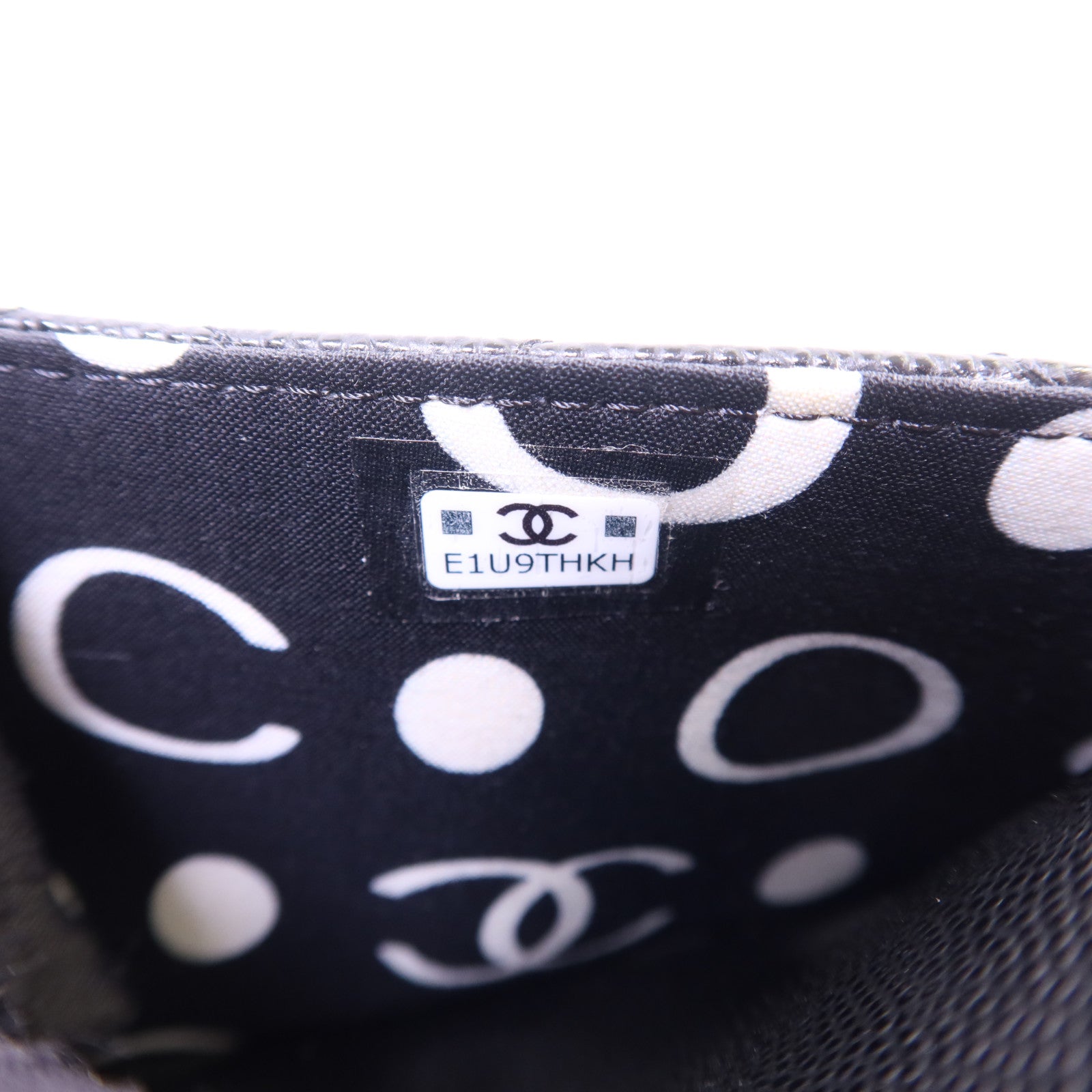 CHANEL 【激減優惠】牛皮皮革Flap Phone Bag銀扣鏈帶肩背袋