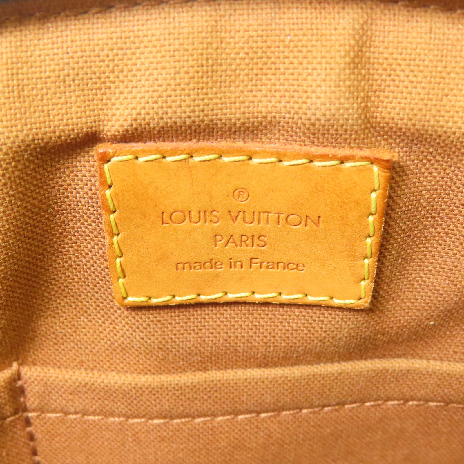 LOUIS VUITTON Monogram Tivoli PM金扣手挽袋啡色