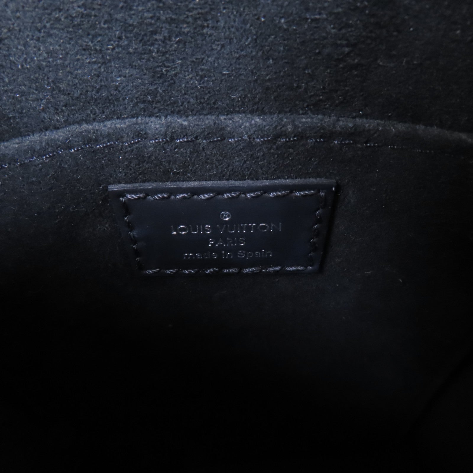 LOUIS VUITTON Epi Leather Petit Sac Plat銀扣手挽肩背兩用袋