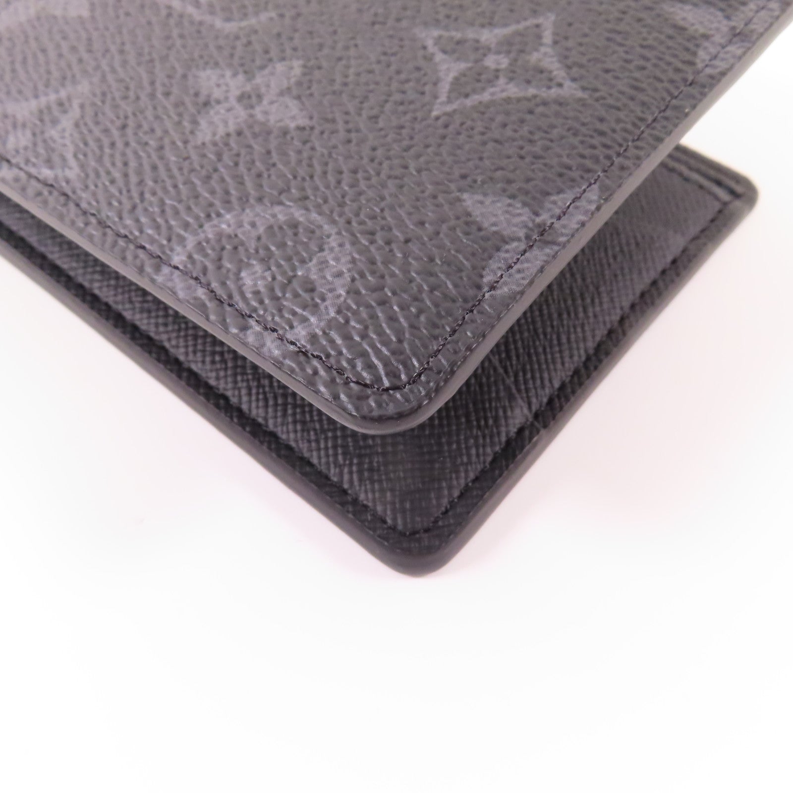 LOUIS VUITTON Monogram Eclipse Multiple錢包