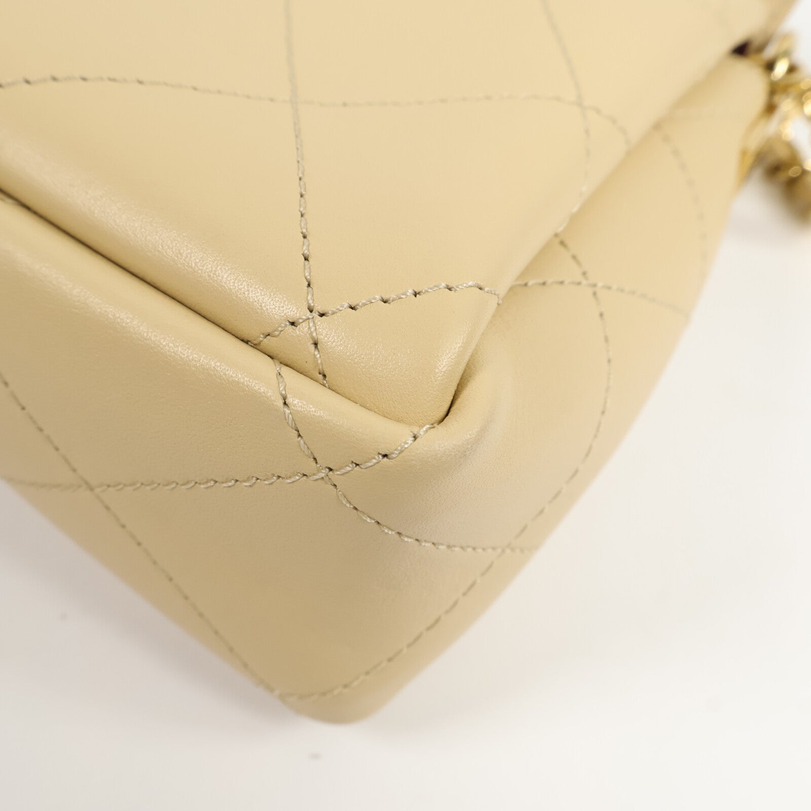 CHANEL 牛皮皮革Chain Shoulder Bag鏈帶手挽肩背兩用袋