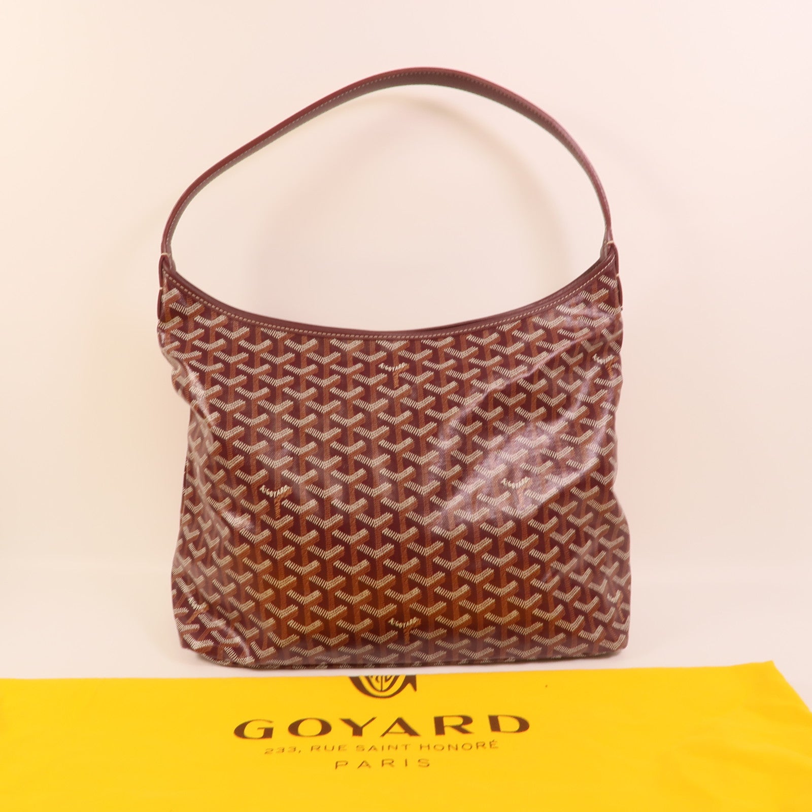 GOYARD 塗層帆布Boheme Hobo Bag肩背袋