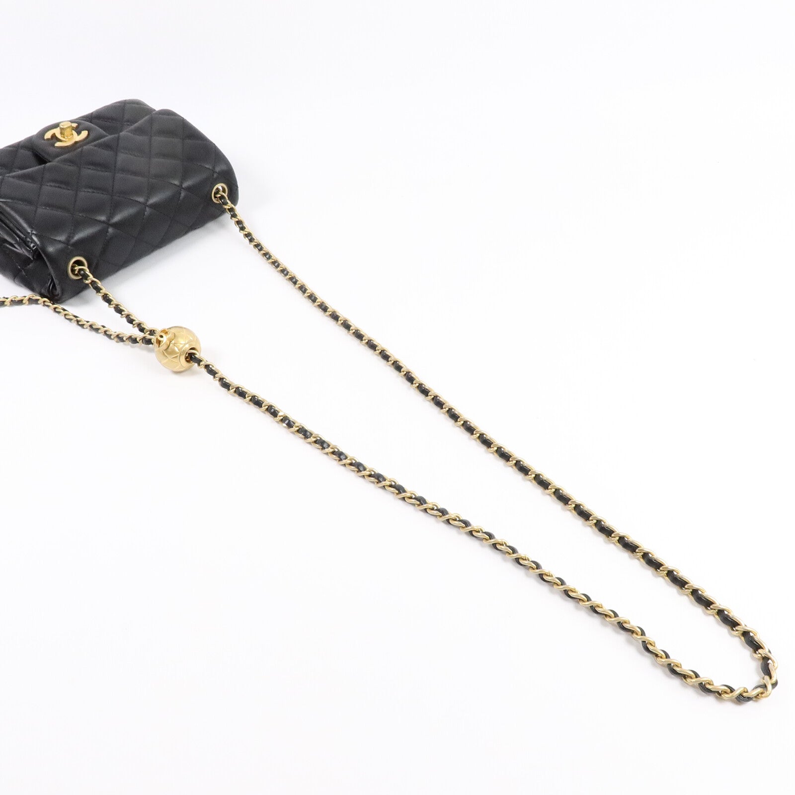 CHANEL Mini Classic 17鏈帶肩背袋