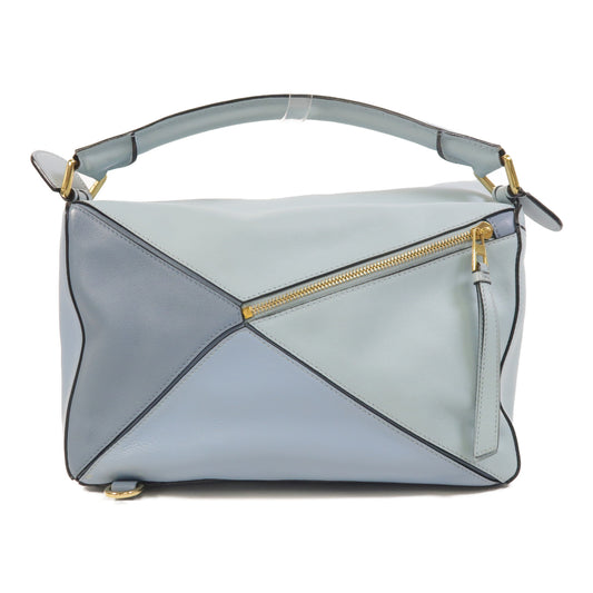 LOEWE 牛皮皮革Puzzle Medium手挽肩背兩用袋