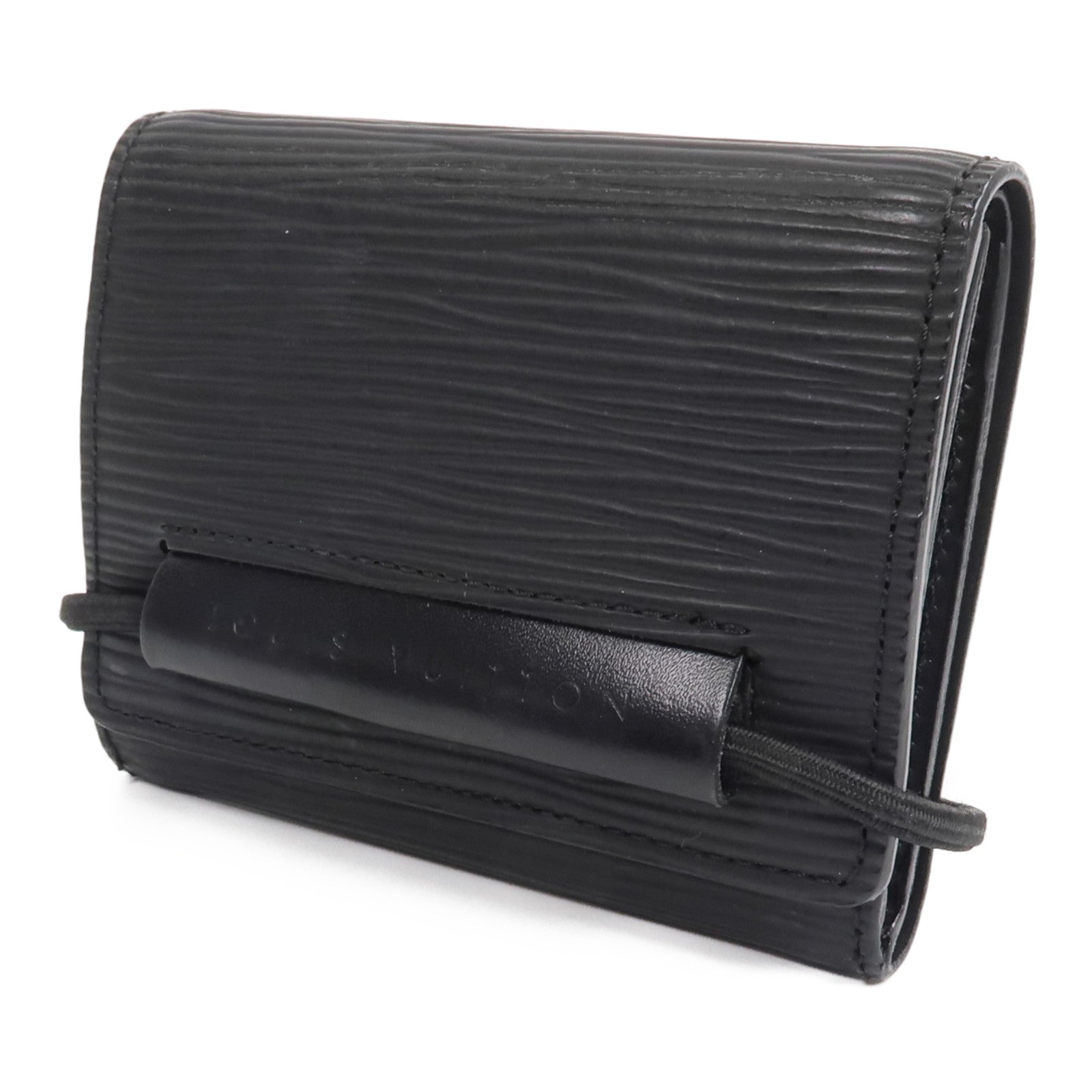 LOUIS VUITTON Epi皮革Porte Monnaie Elastic Wallet卡片套