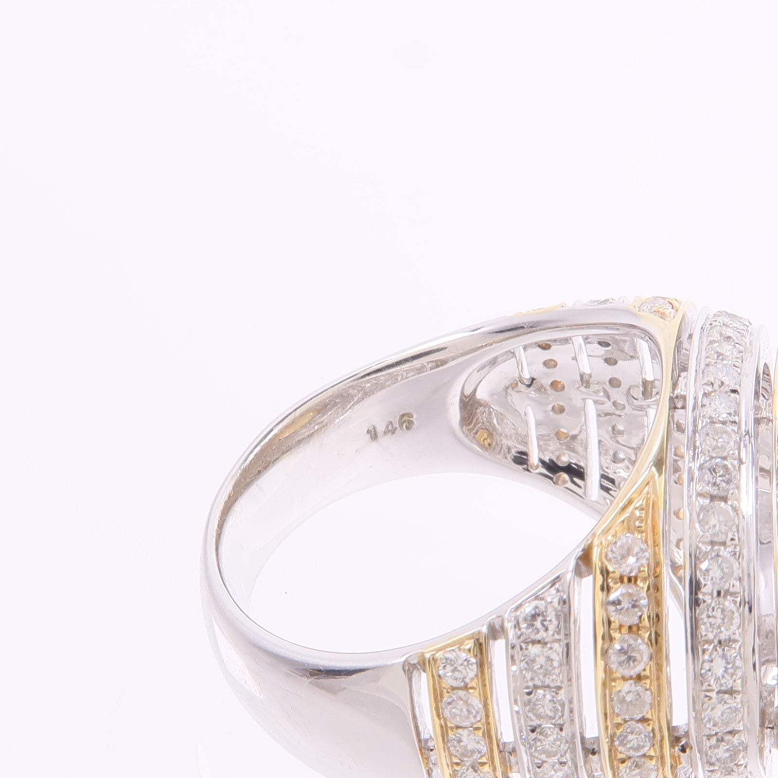 JEWELRY 18K黃金/白金Jade Diamond Ring翡翠/鑽石戒指