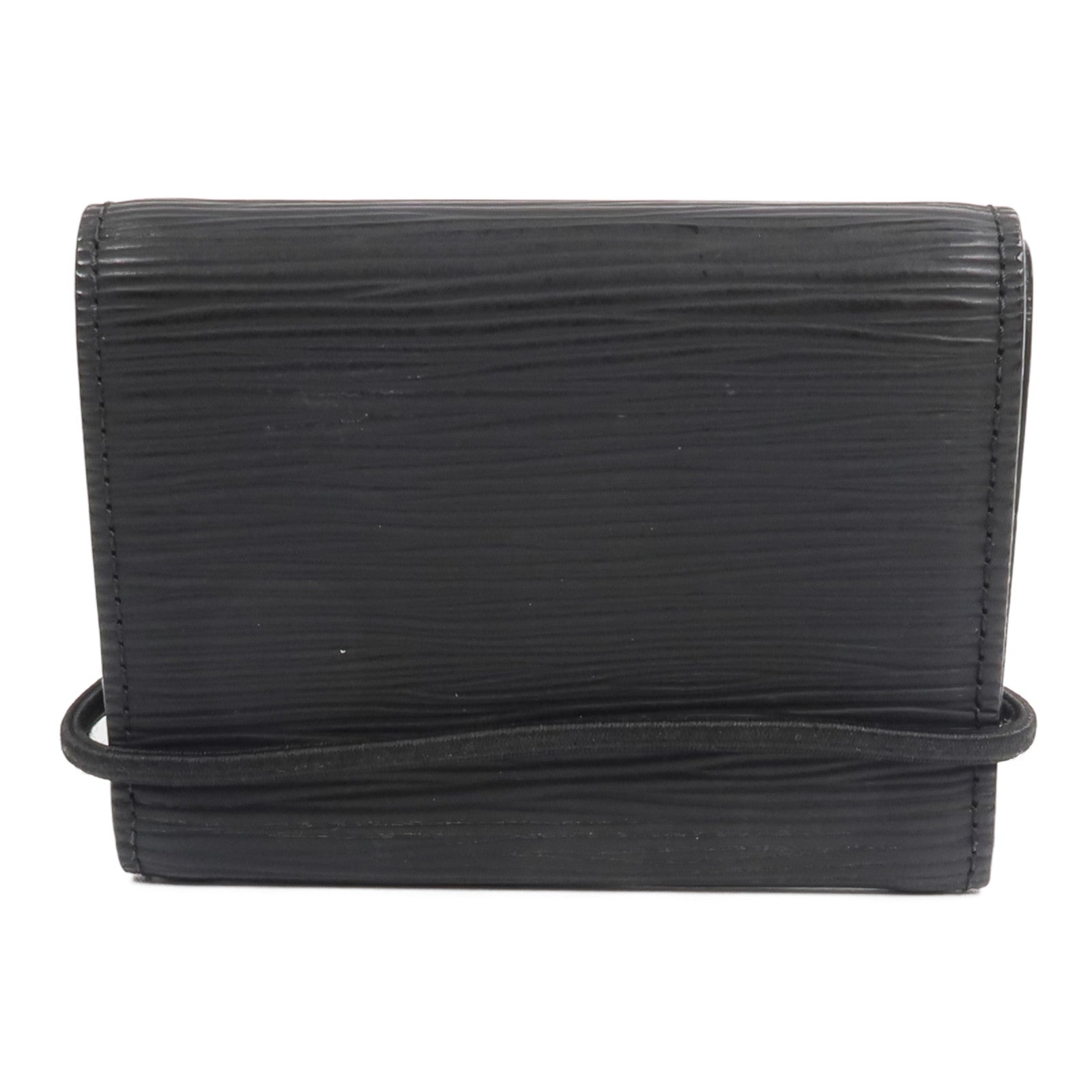 LOUIS VUITTON Epi皮革Porte Monnaie Elastic Wallet卡片套