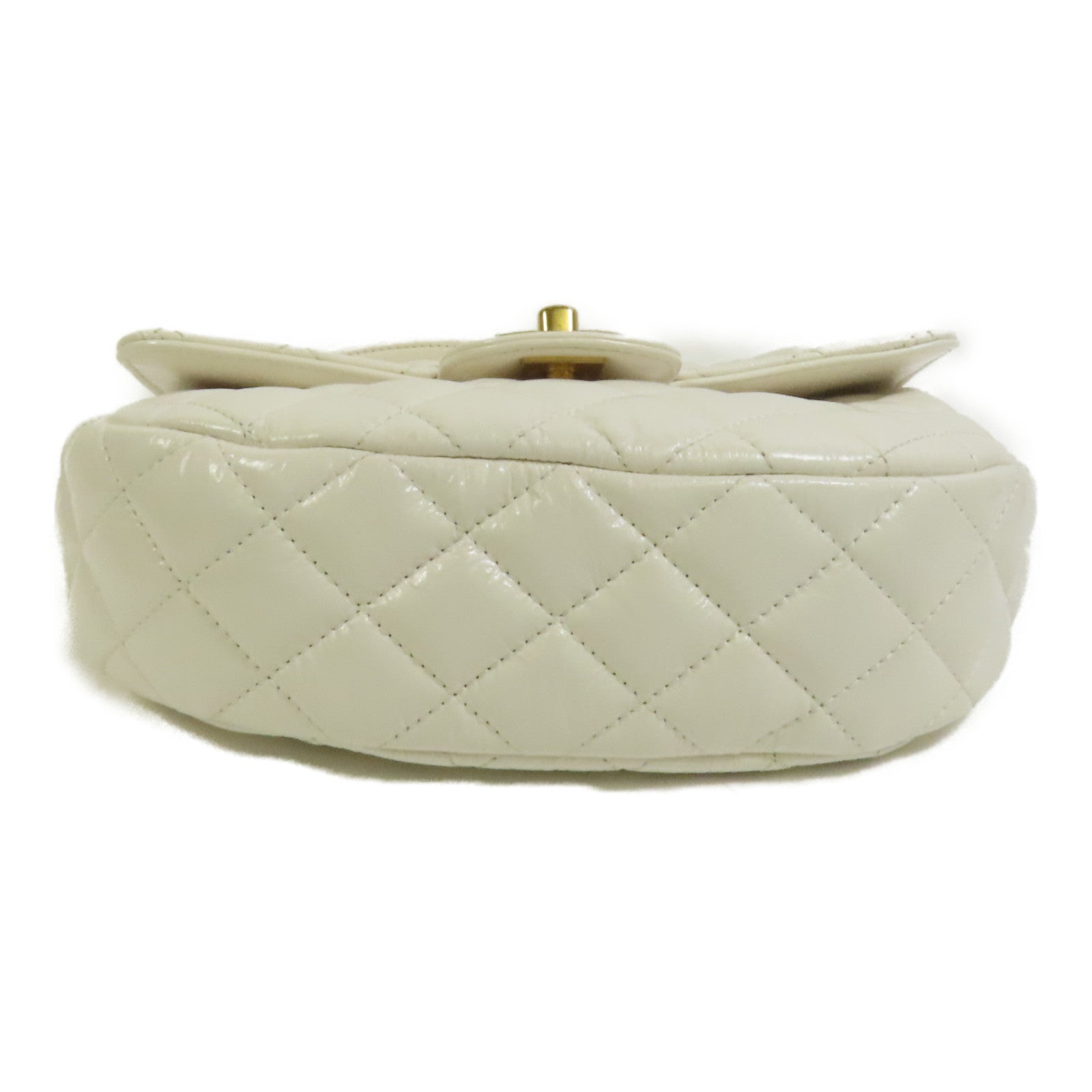 CHANEL 牛皮皮革24C 金扣手挽肩背兩用袋