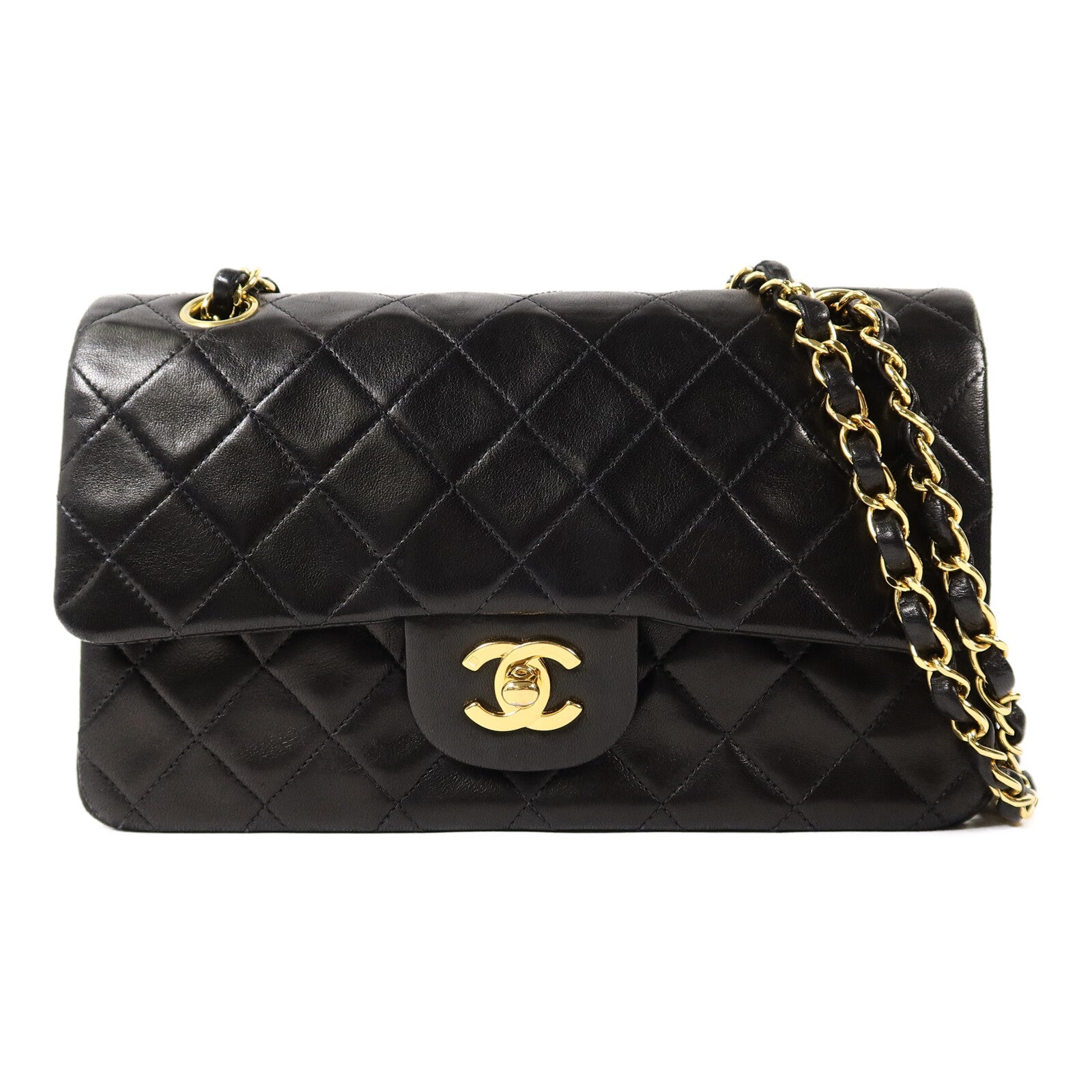 CHANEL 羊皮皮革Classic 23鏈帶肩背袋
