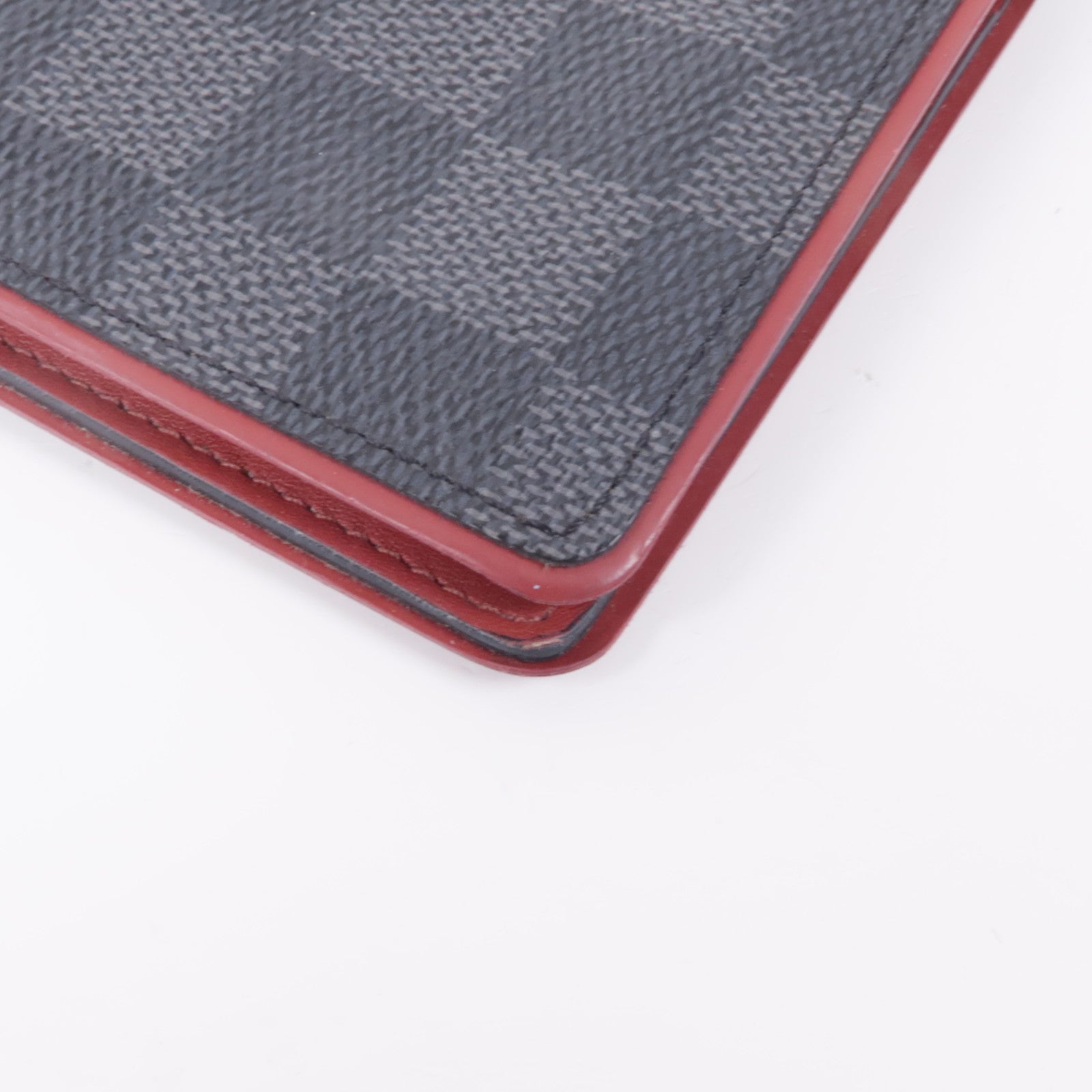 LOUIS VUITTON Damier Graphite Portofeuilles Brazza Wallet銀扣長錢包