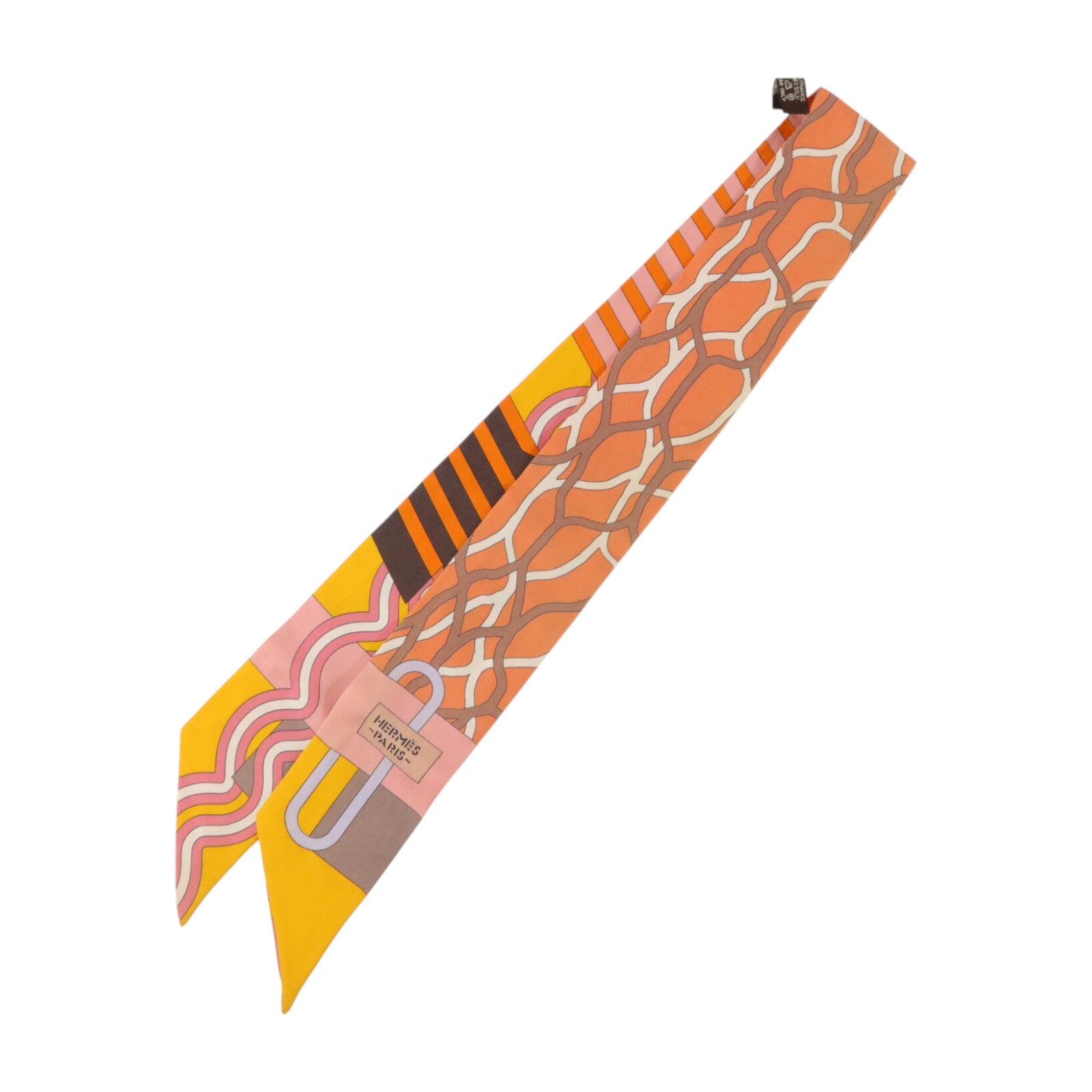 HERMES 絲質Twilly絲巾
