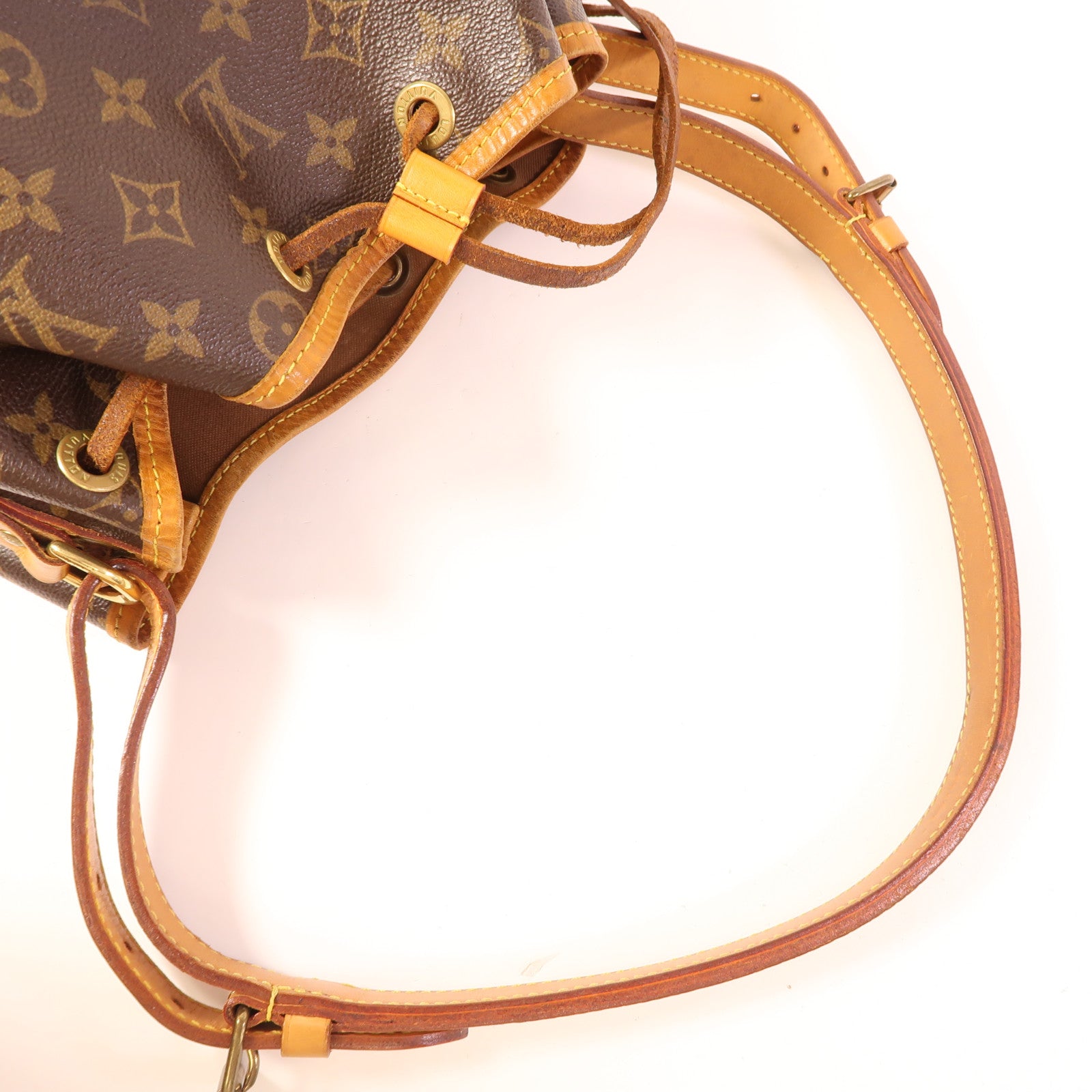 LOUIS VUITTON Monogram Noe金扣肩背袋