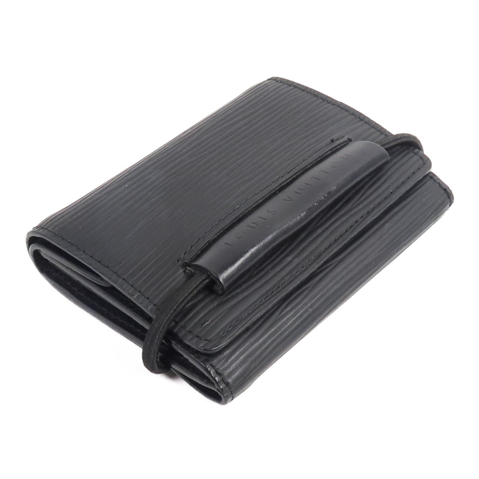 LOUIS VUITTON Epi皮革Porte Monnaie Elastic Wallet卡片套