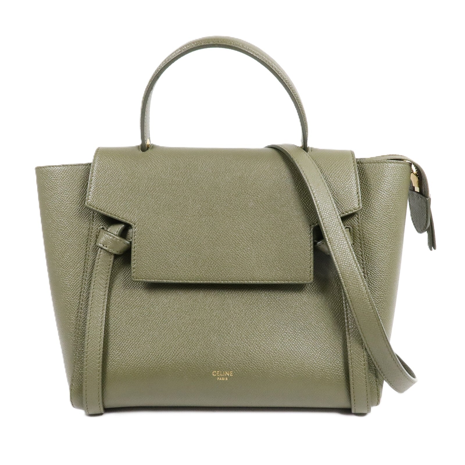 CELINE 牛皮皮革Mirco Belt Bag手挽肩背兩用袋