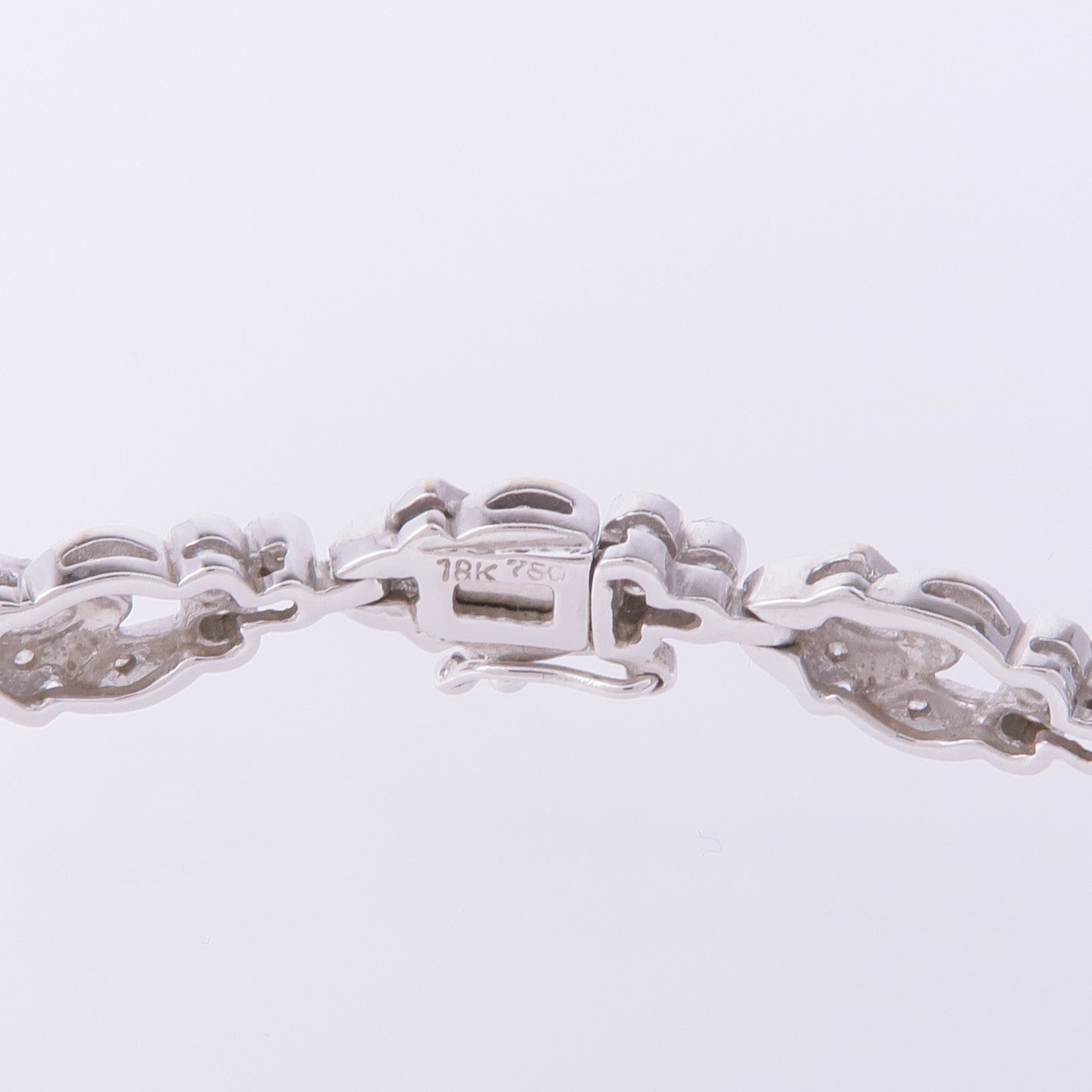 JEWELRY 18K白金Diamond Bracelet鑽石手鏈