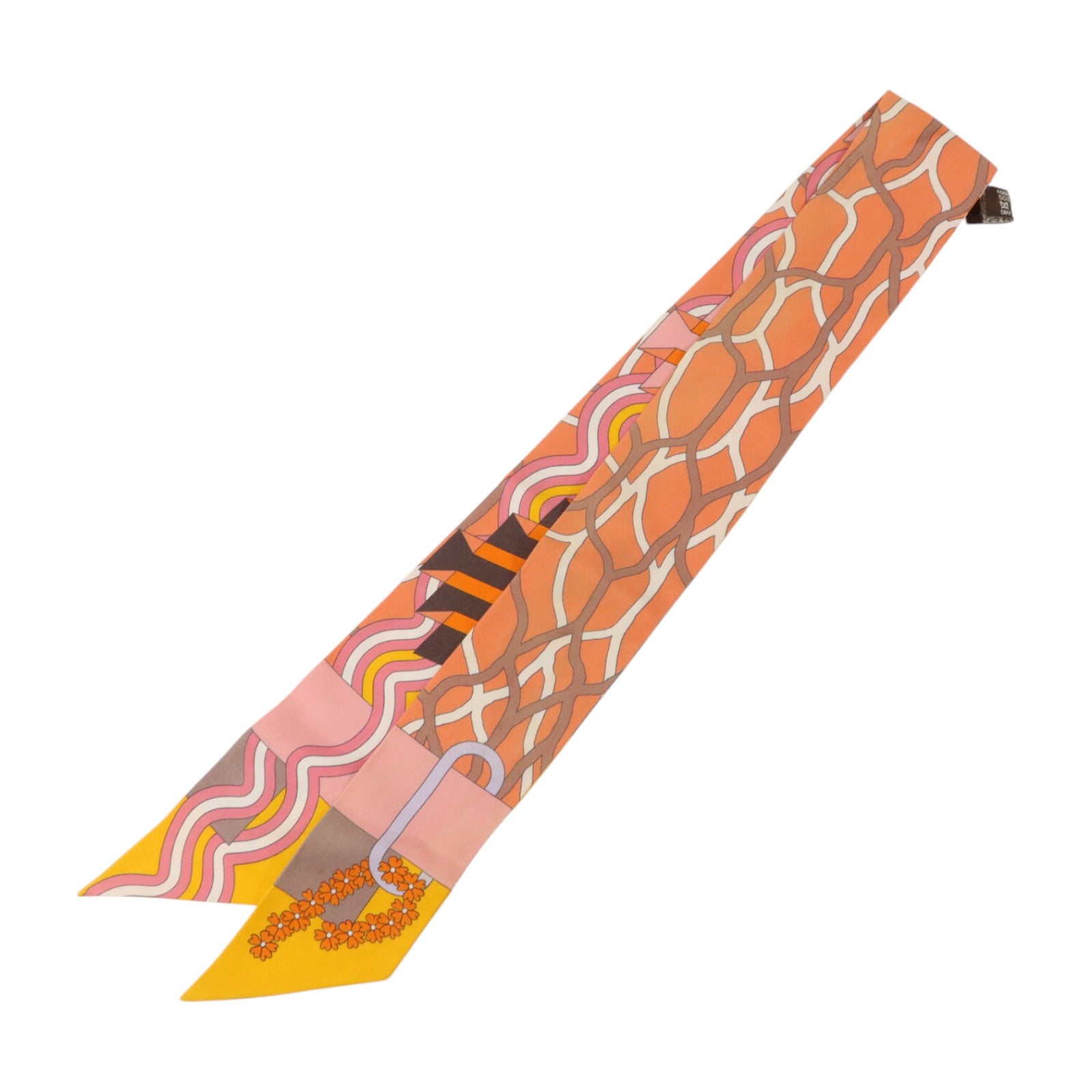HERMES 絲質Twilly絲巾