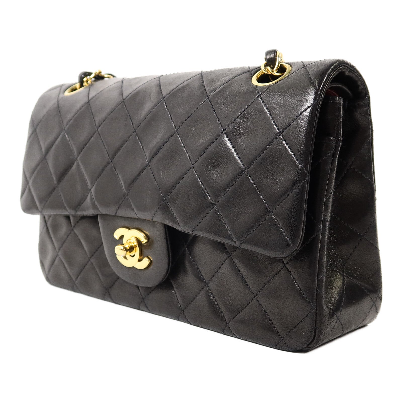 CHANEL 羊皮皮革Classic 23鏈帶肩背袋