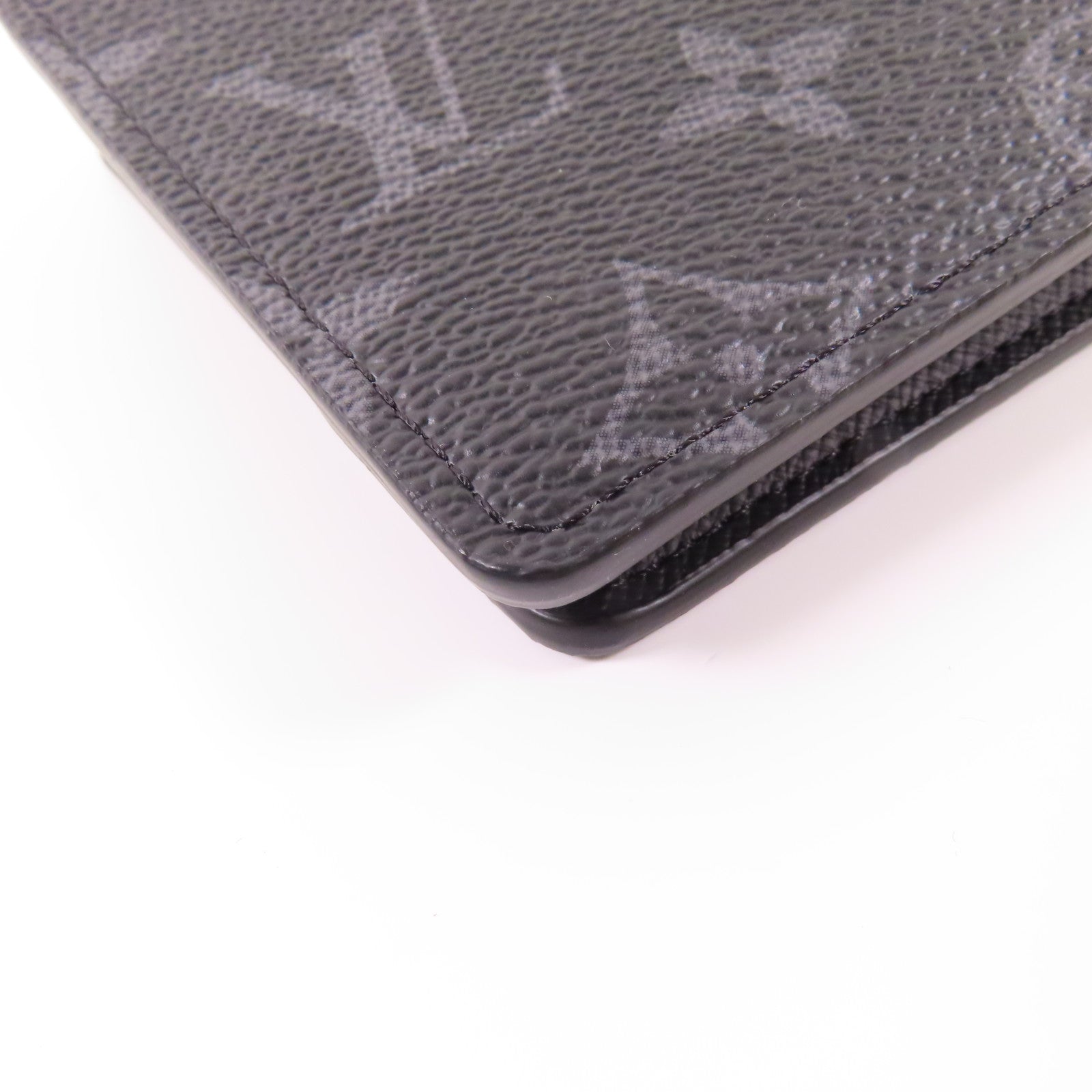 LOUIS VUITTON Monogram Eclipse Multiple錢包