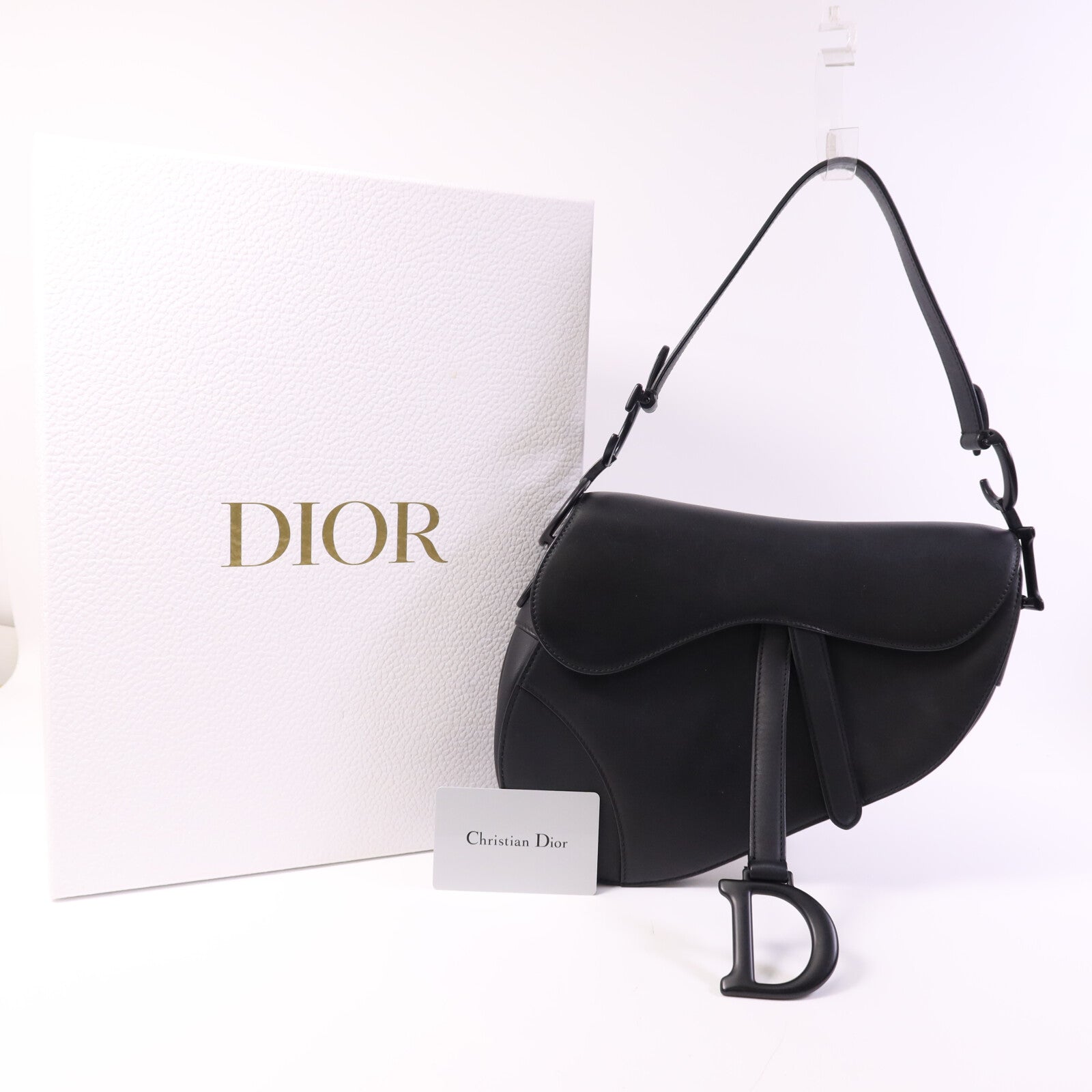 Dior 牛皮皮革Saddle Medium肩背袋