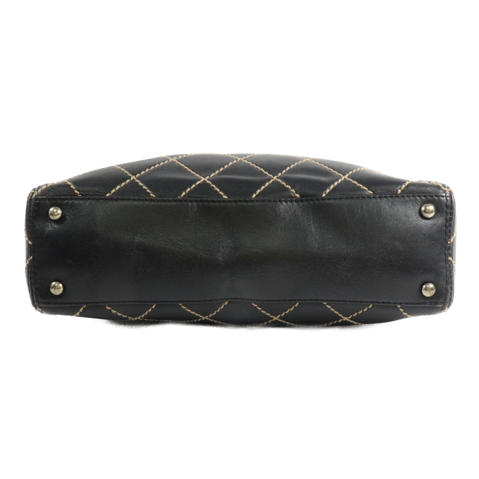 CHANEL 牛皮皮革Vintage Handbag手挽袋