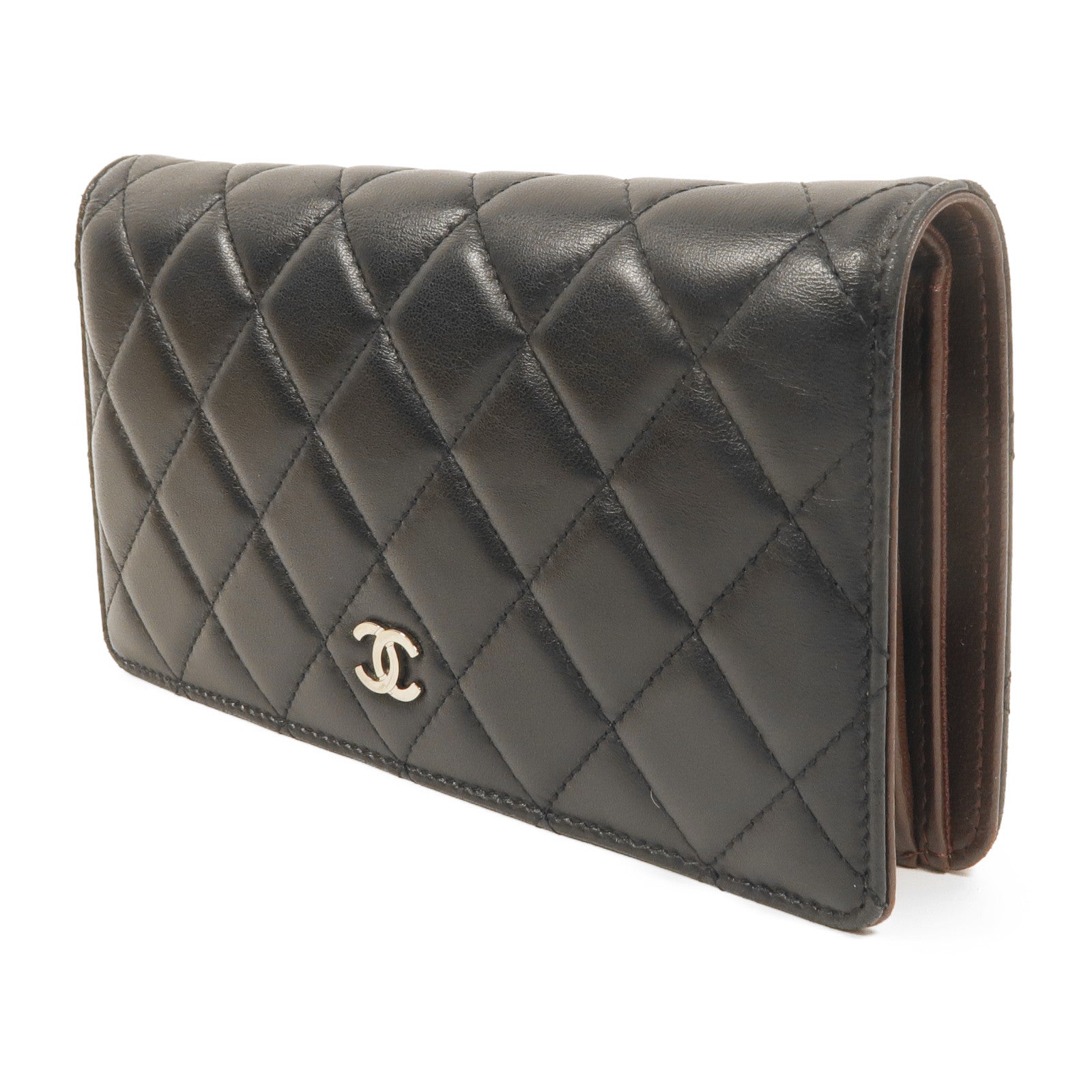 CHANEL 羊皮皮革Long Wallet長錢包