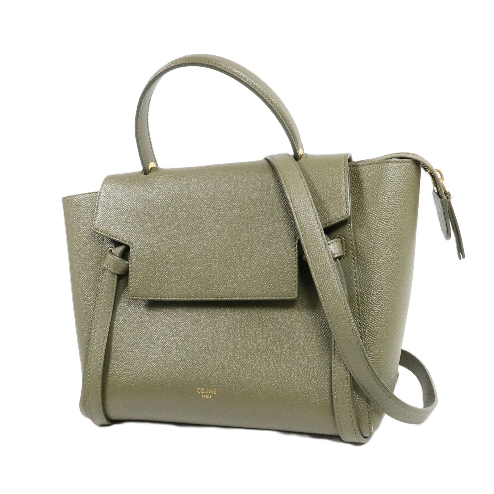 CELINE 牛皮皮革Mirco Belt Bag手挽肩背兩用袋