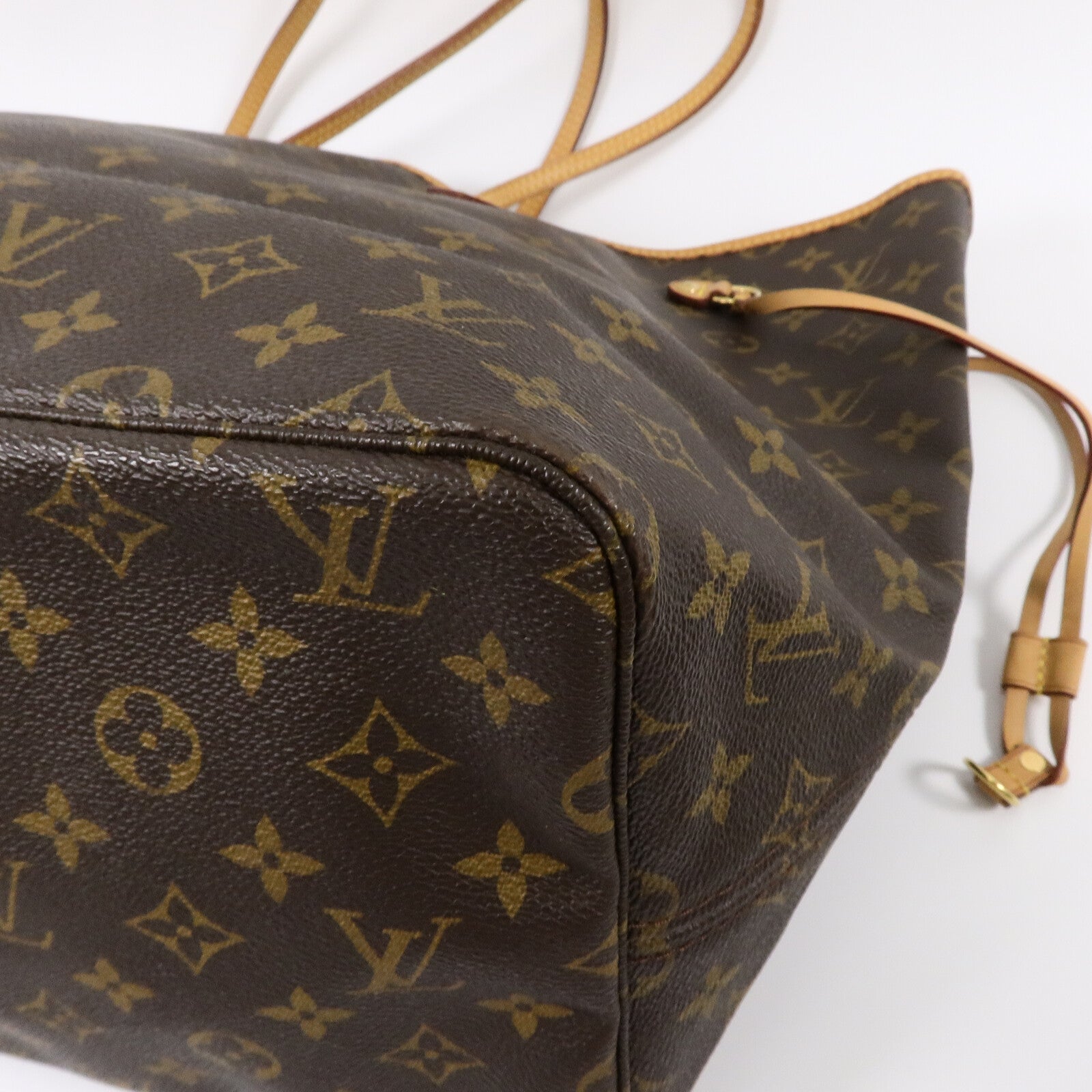 LOUIS VUITTON Monogram Neverfull GM Tote Bag金扣肩背袋