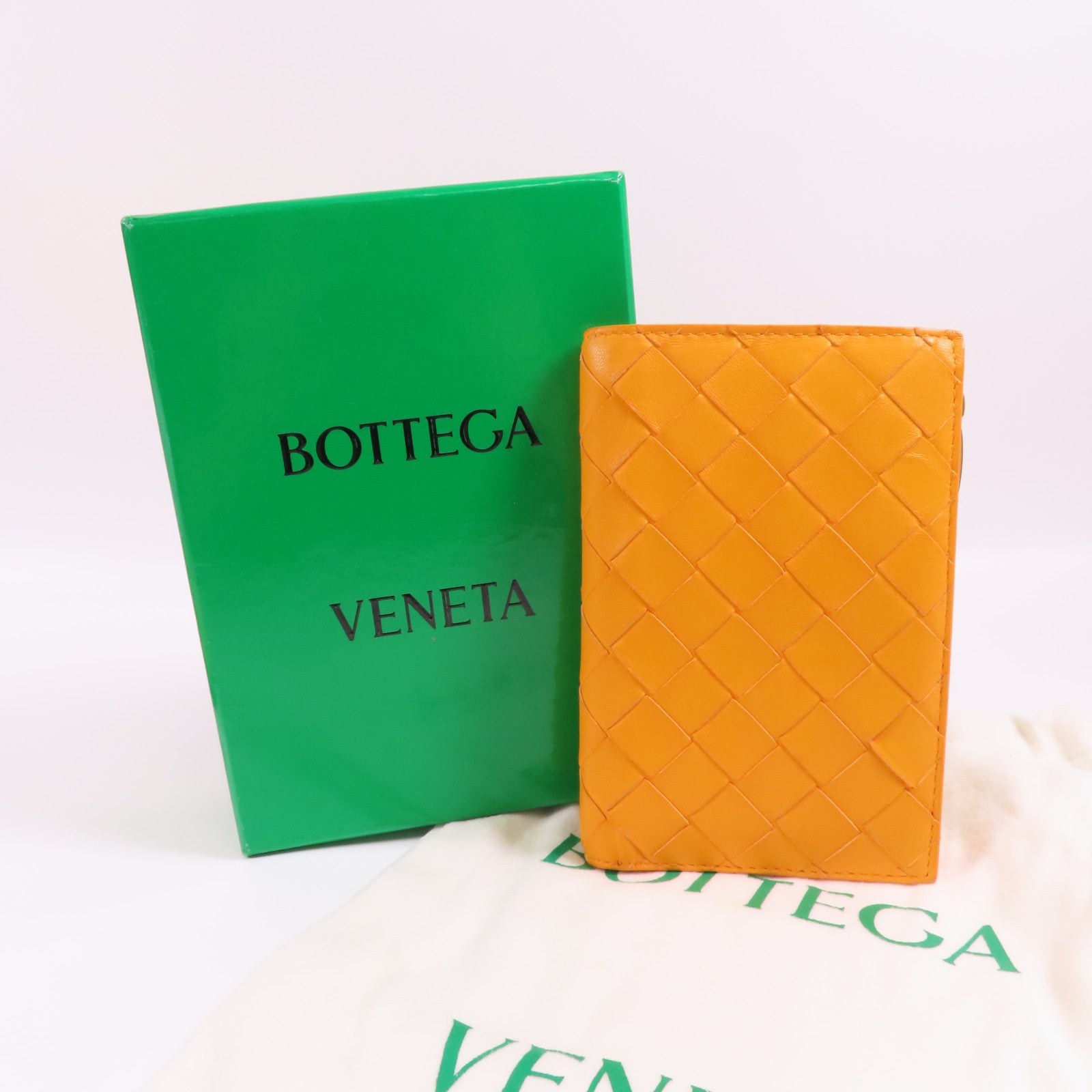 BOTTEGA VENETA 羊皮皮革Wallet金扣長錢包