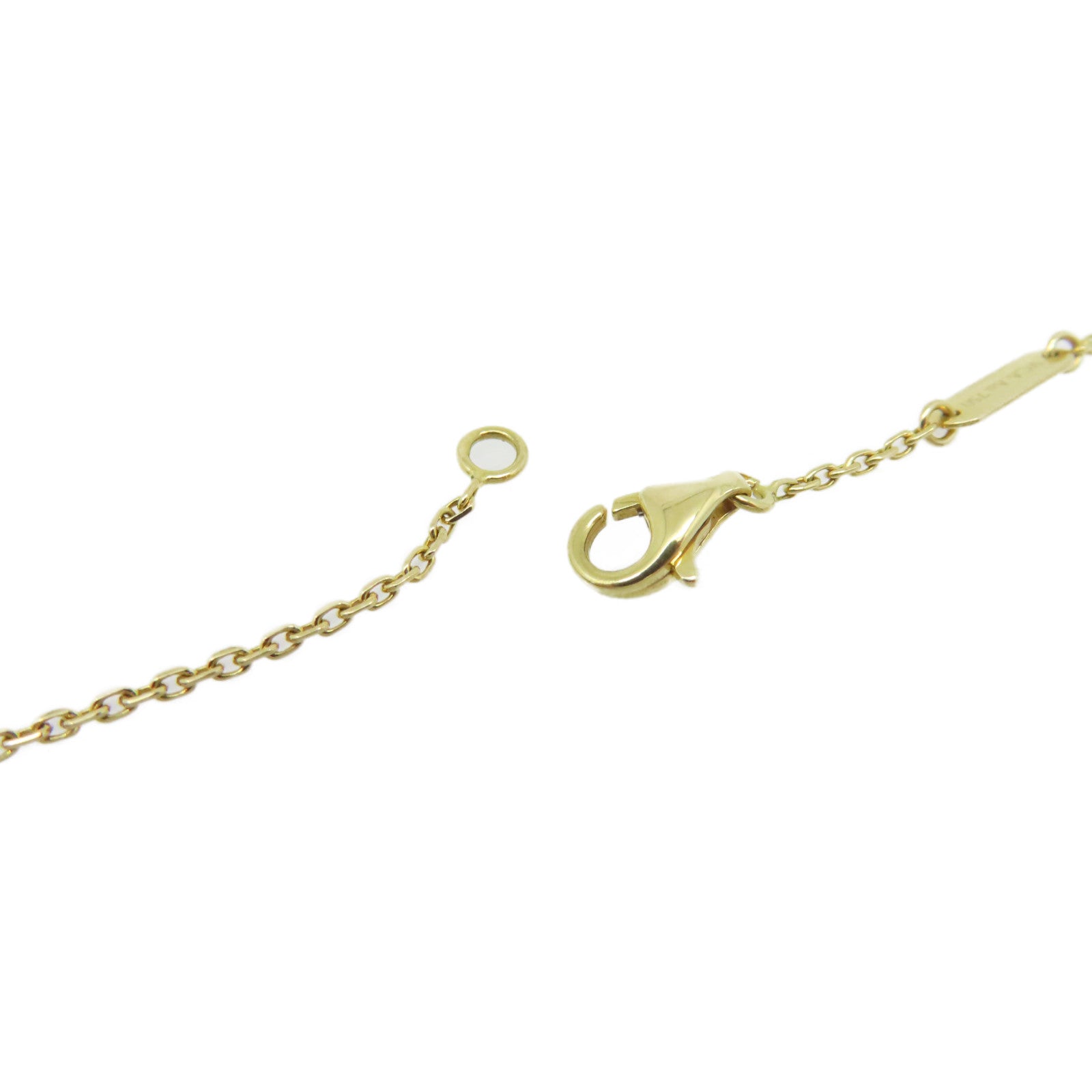 Van Cleef & Arpels 【激減優惠】18K黃金/紅玉髓Vintage Alhambra Necklace項鏈紅色/金色