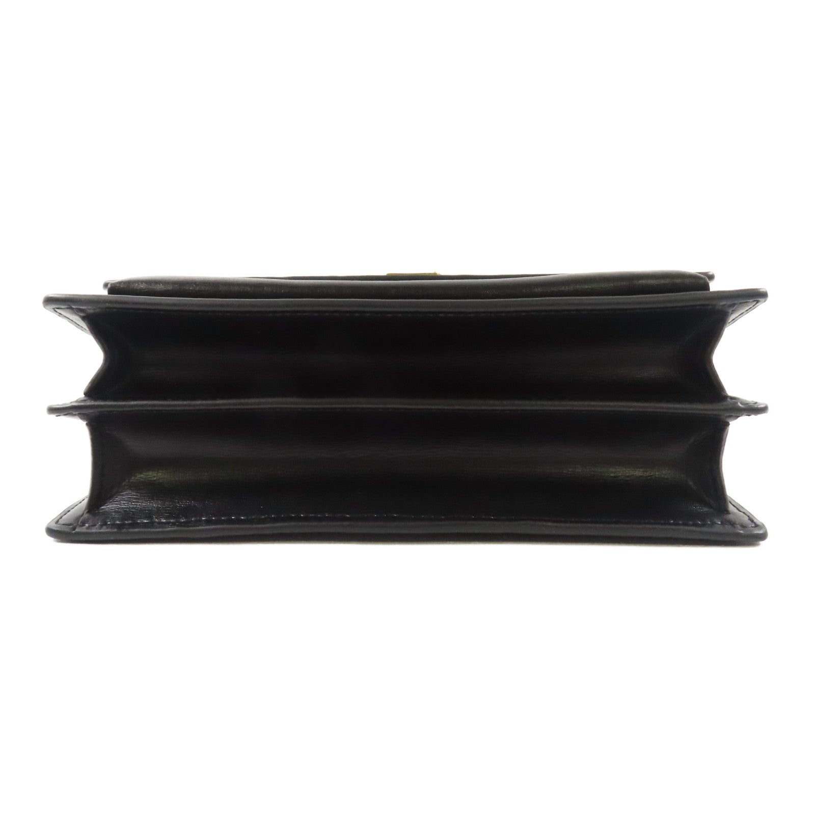 SAINT LAURENT 【激減優惠】牛皮皮革Sunset Medium金扣鏈帶肩背袋