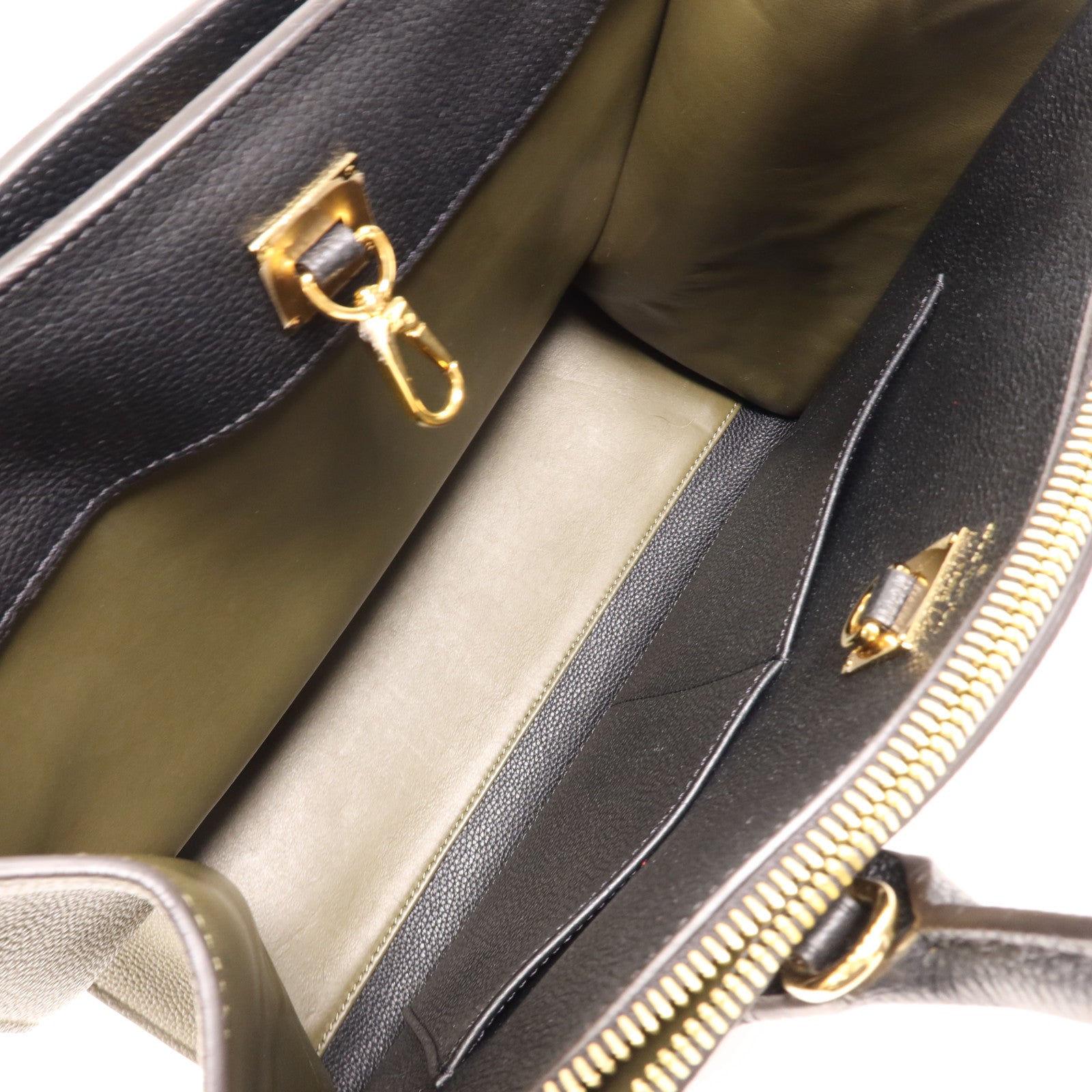 LOUIS VUITTON 牛皮皮革City Steamer MM金扣手挽肩背兩用袋