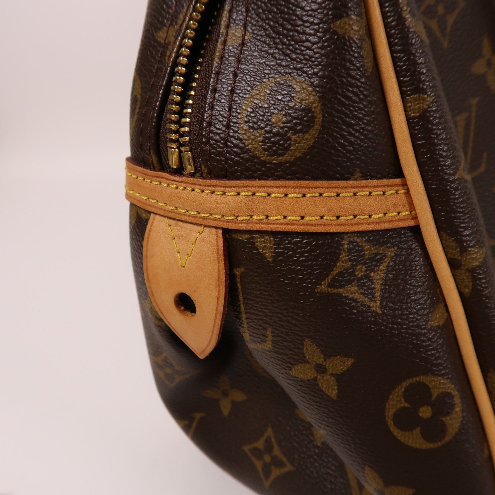 LOUIS VUITTON Monogram Montorgueil GM金扣肩背袋/手挽袋