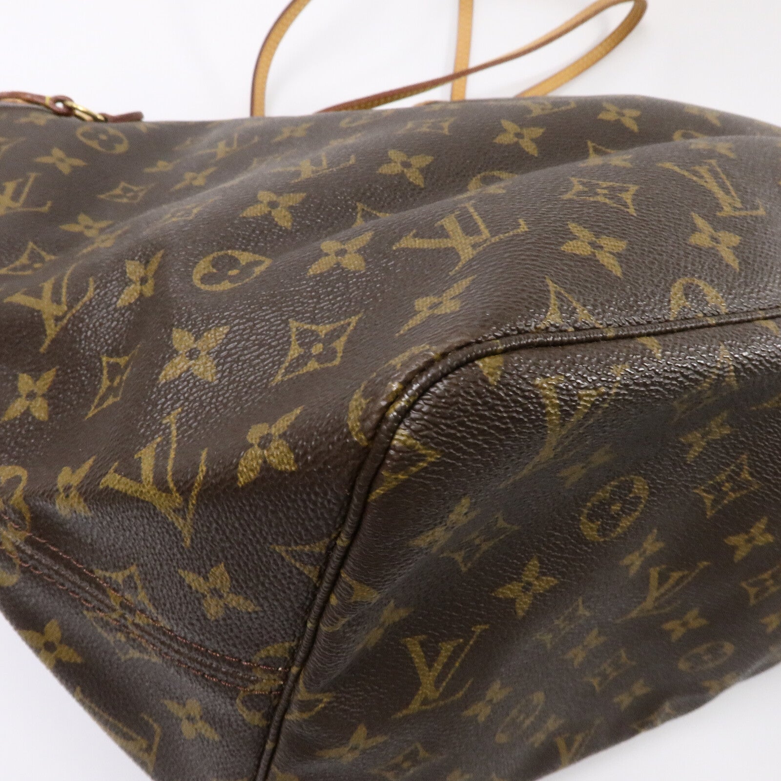 LOUIS VUITTON Monogram Neverfull GM Tote Bag金扣肩背袋