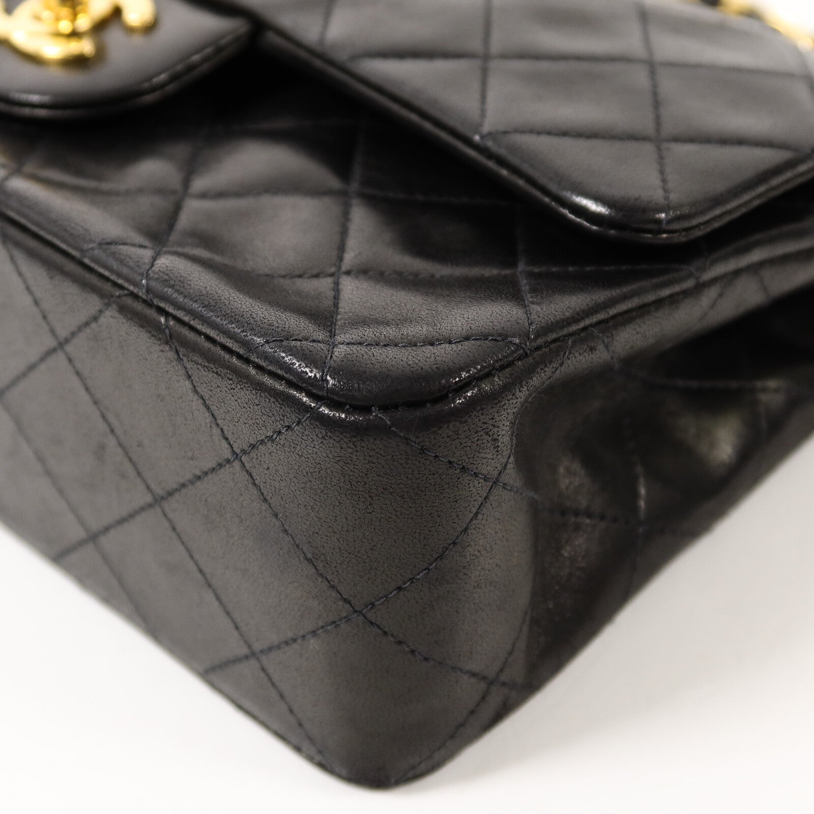 CHANEL 羊皮皮革Classic 23鏈帶肩背袋