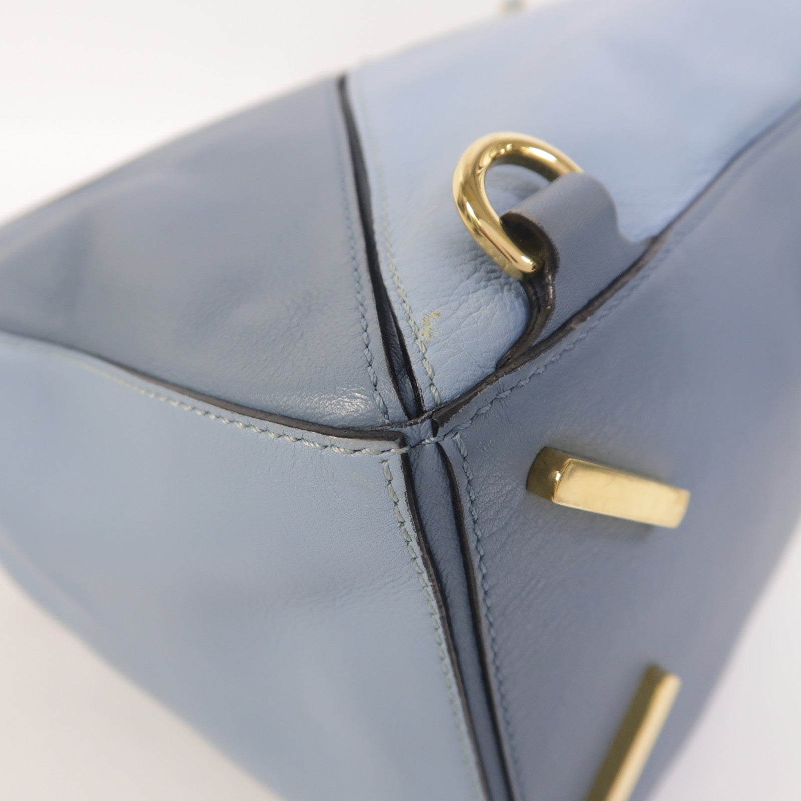 LOEWE 牛皮皮革Puzzle Medium手挽肩背兩用袋