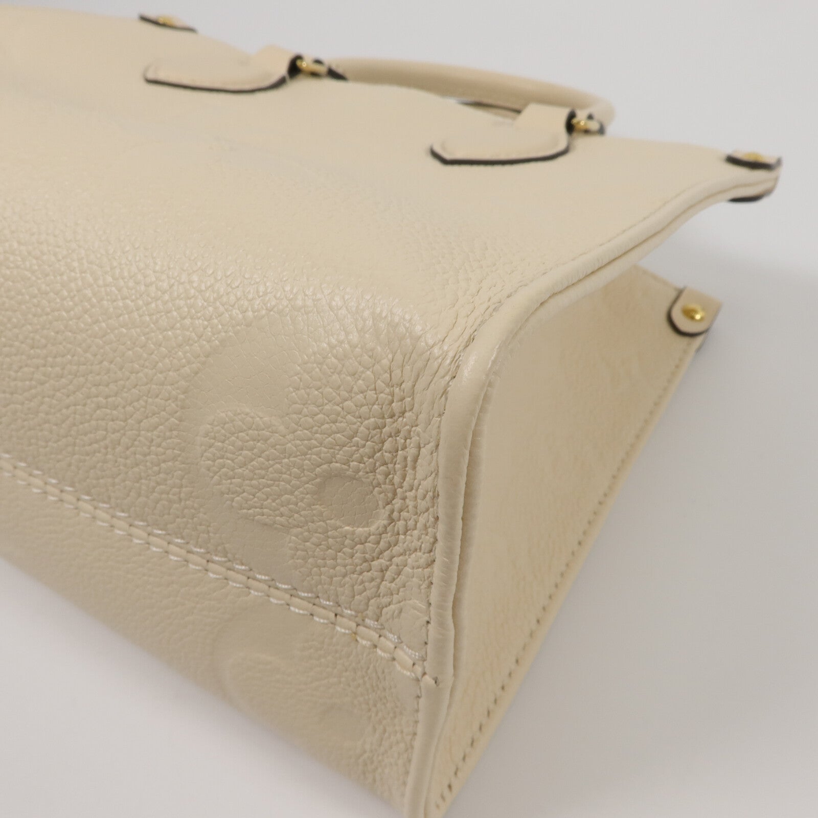 LOUIS VUITTON Monogram Empreinte On The Go手挽肩背兩用袋