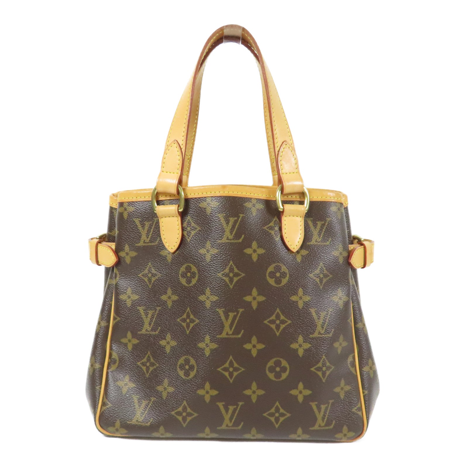 LOUIS VUITTON Monogram Batignolles金扣手挽袋
