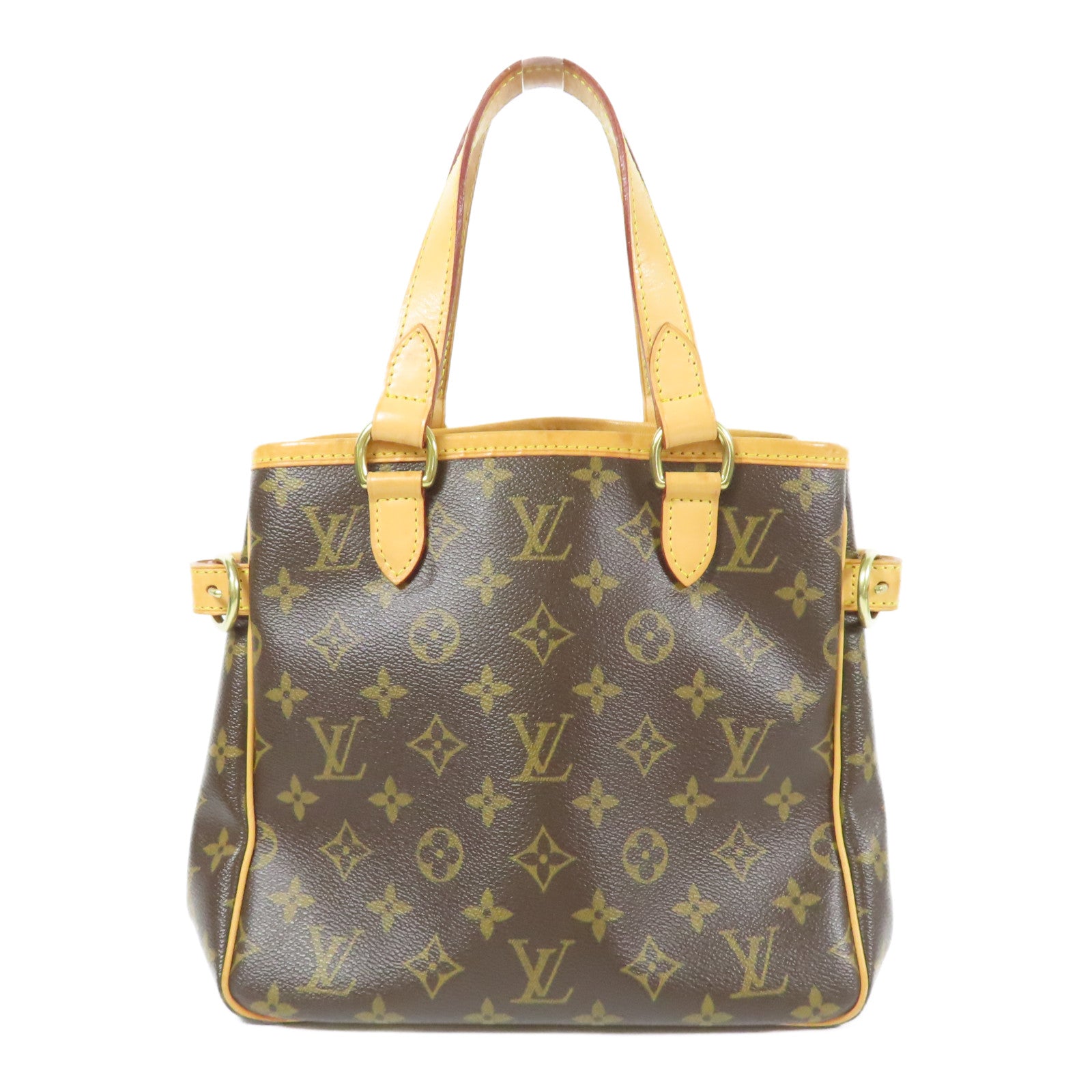 LOUIS VUITTON Monogram Batignolles金扣手挽袋